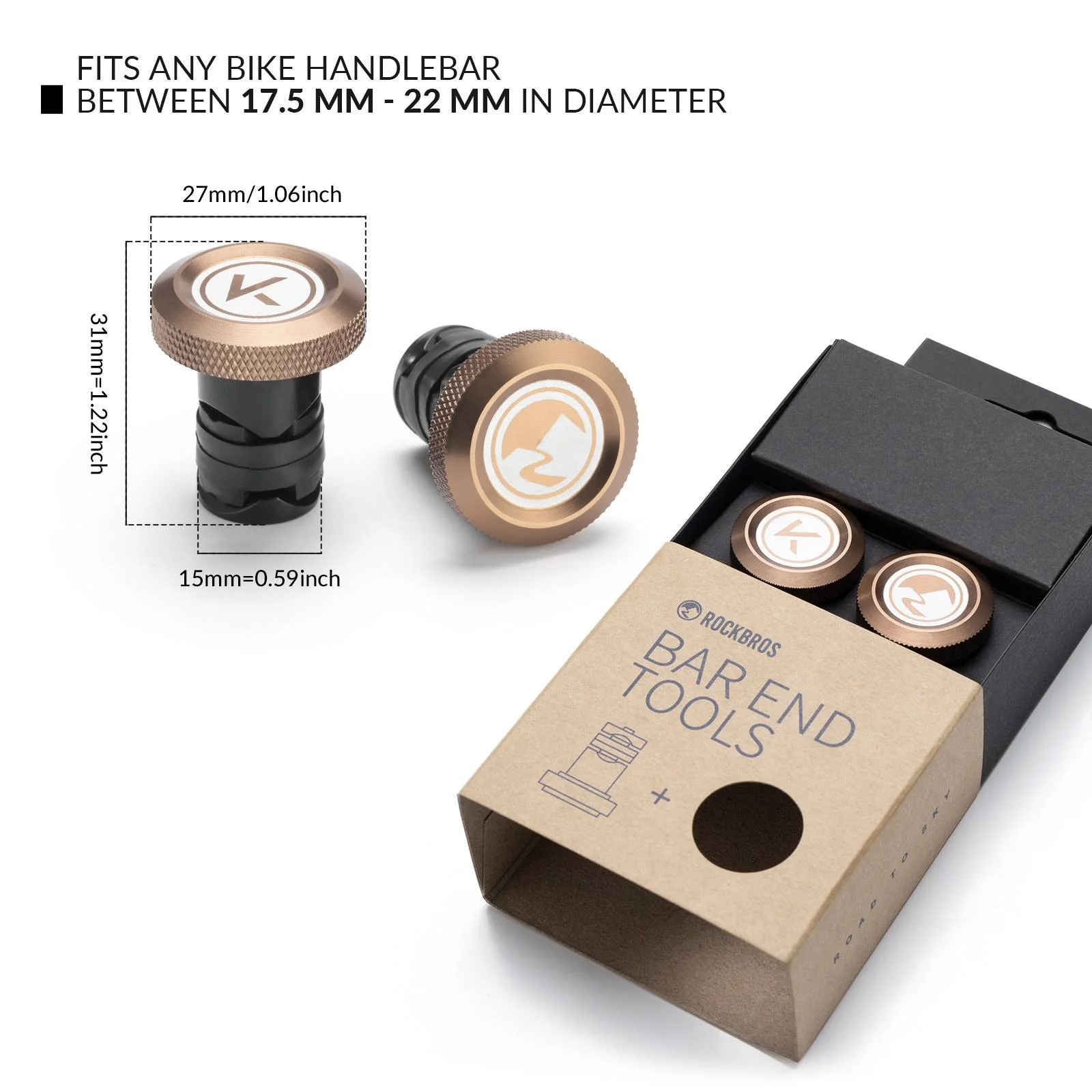 ROAD TO SKY Fahrrad 2 teiliges Aluminium Lenkersto 79f89e6a8c35