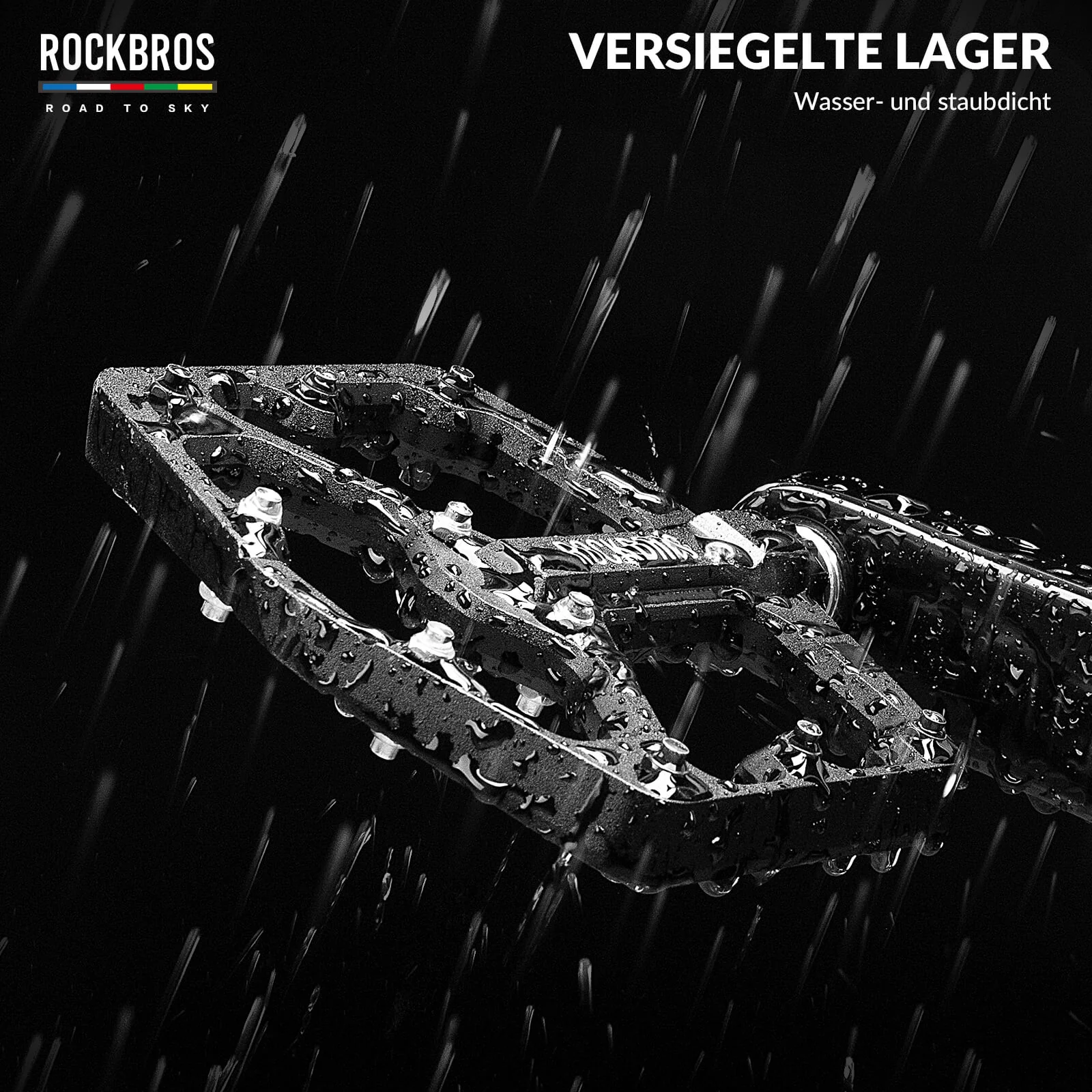 ROAD TO SKY Platform Fahrradpedale 9 16 Zoll Rutsc 83be10c8628b