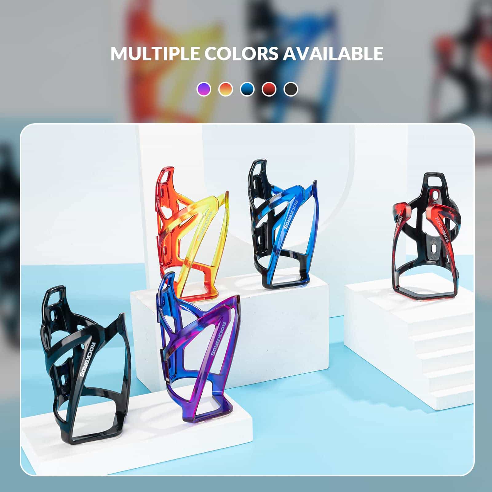 ROCKBROS 35g Leicht PC Fahrrad Flaschenhalter 98da1fe32971