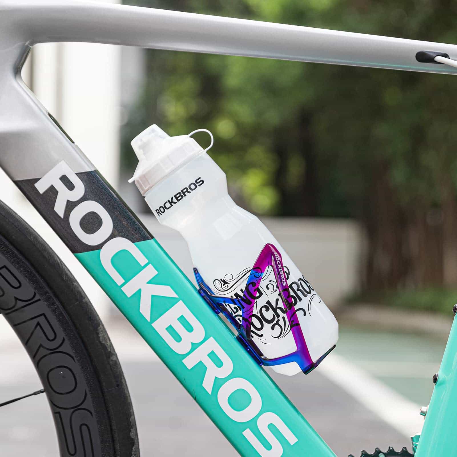 ROCKBROS 35g Leicht PC Fahrrad Flaschenhalter d7ae6261befc