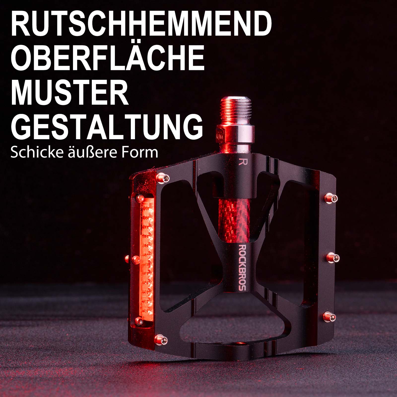 ROCKBROS Alu Fahrradpedale 9 16 Zoll mit zwei PVC  0641c9d3e36b