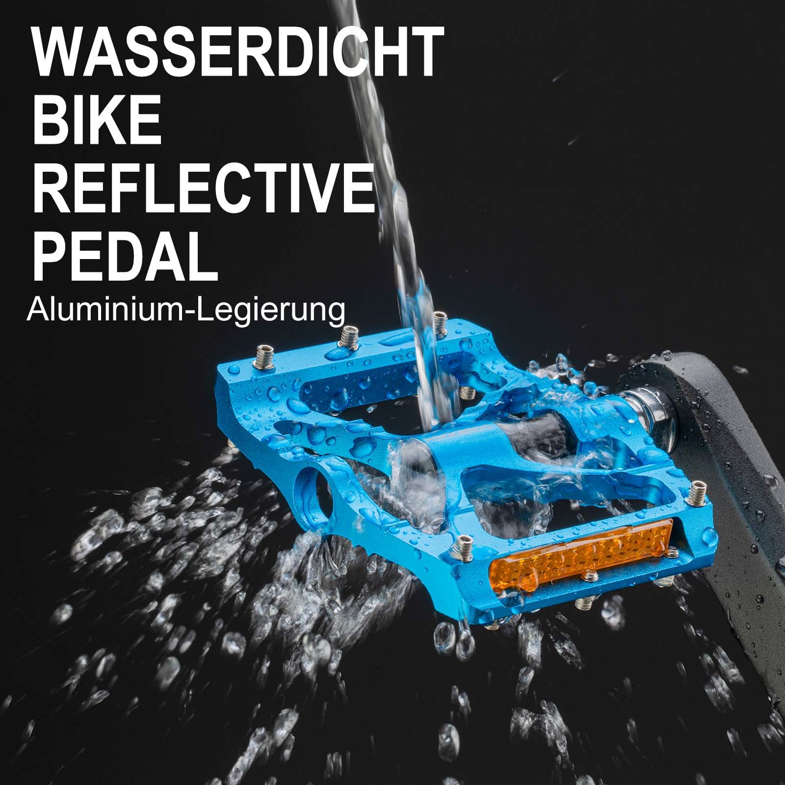 ROCKBROS Alu Fahrradpedale 9 16 Zoll mit zwei PVC  3ee91e56ac0e