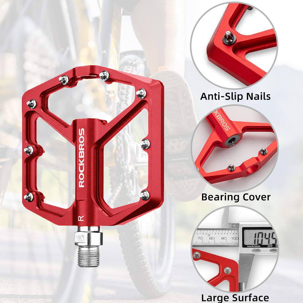 ROCKBROS Aluminium Platform Pedale 9 16 Zoll für M d00b62121978