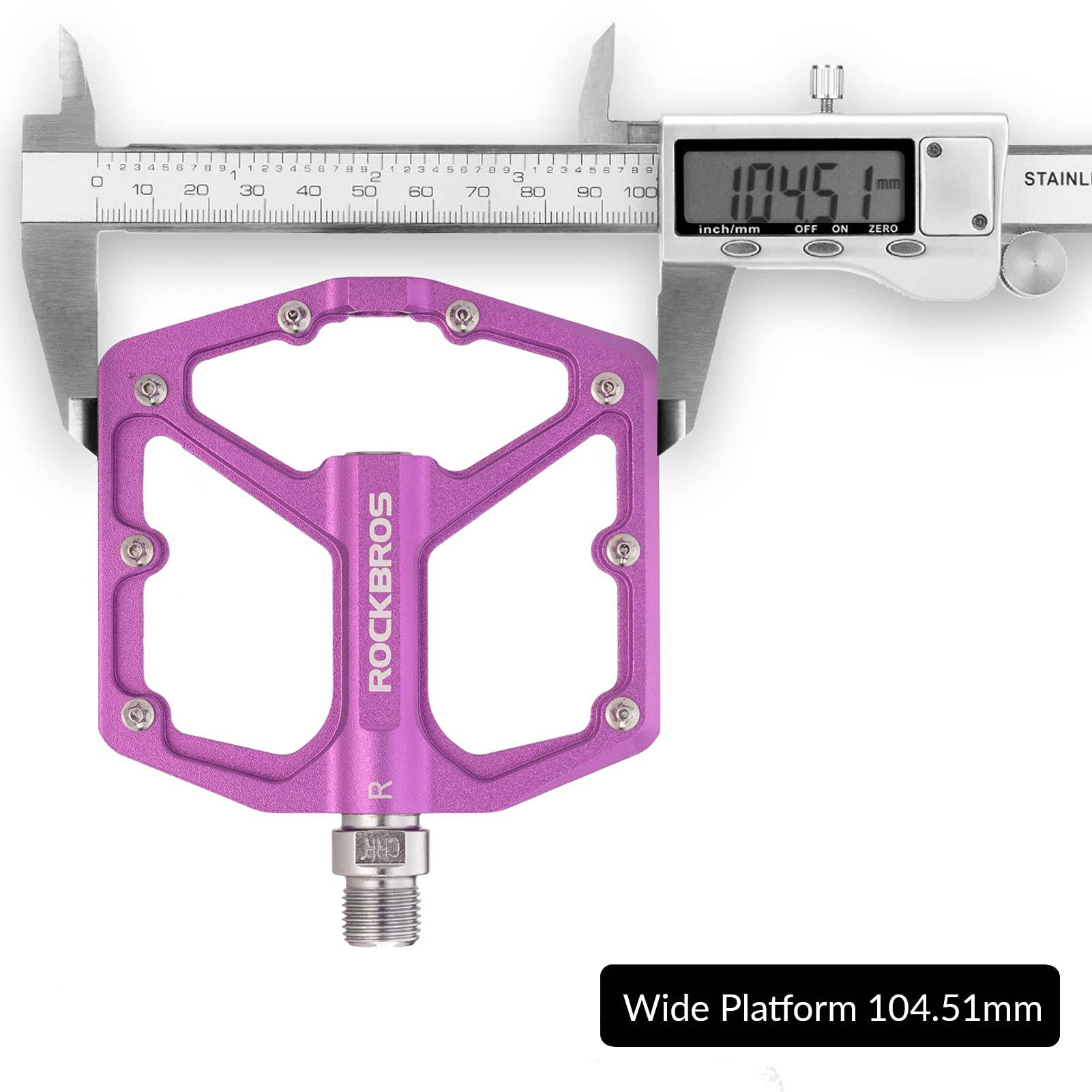 ROCKBROS Aluminium Platform Pedale 9 16 Zoll für M d483b865fc73