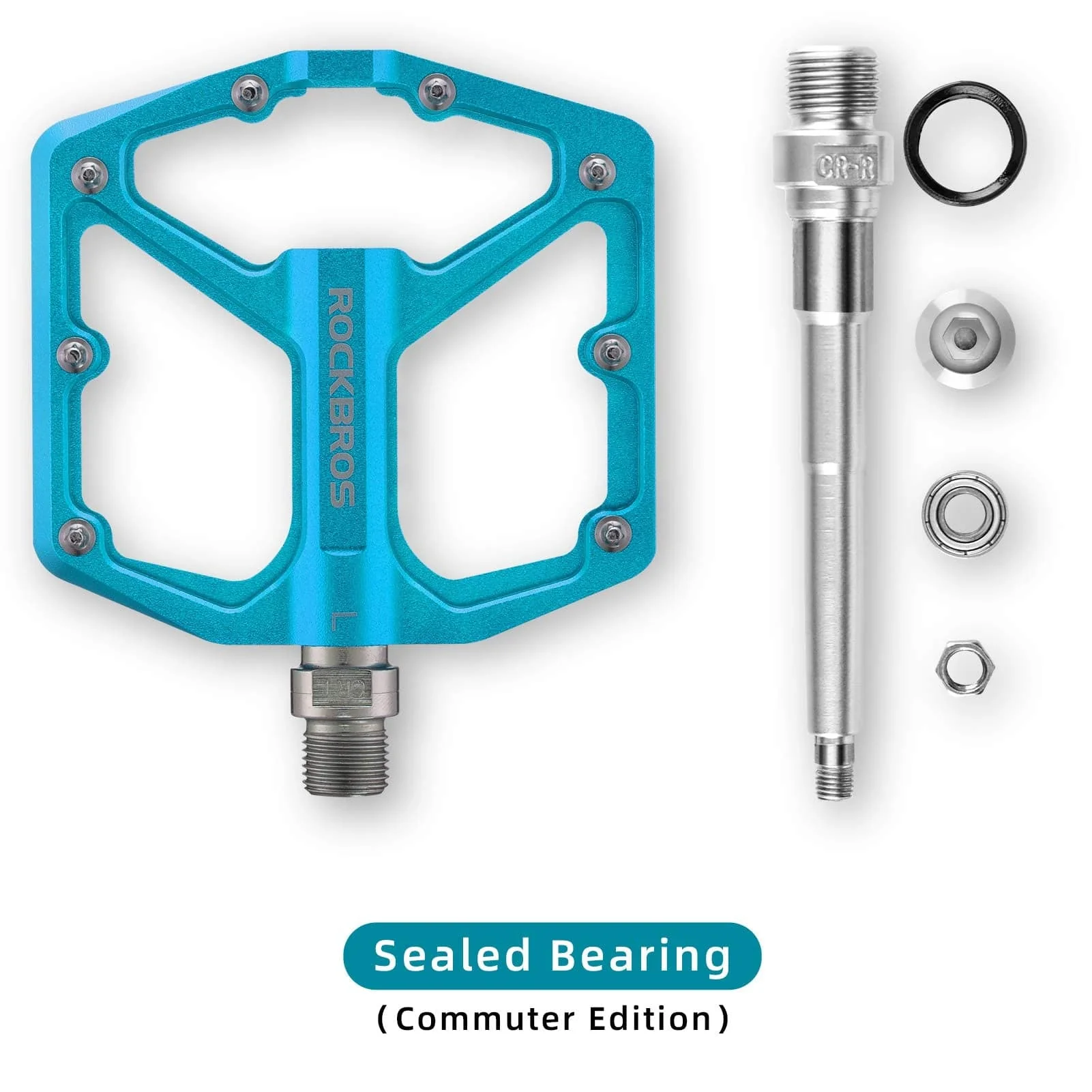 ROCKBROS Aluminium Platform Pedale 9 16 Zoll für M e1c1559378fb
