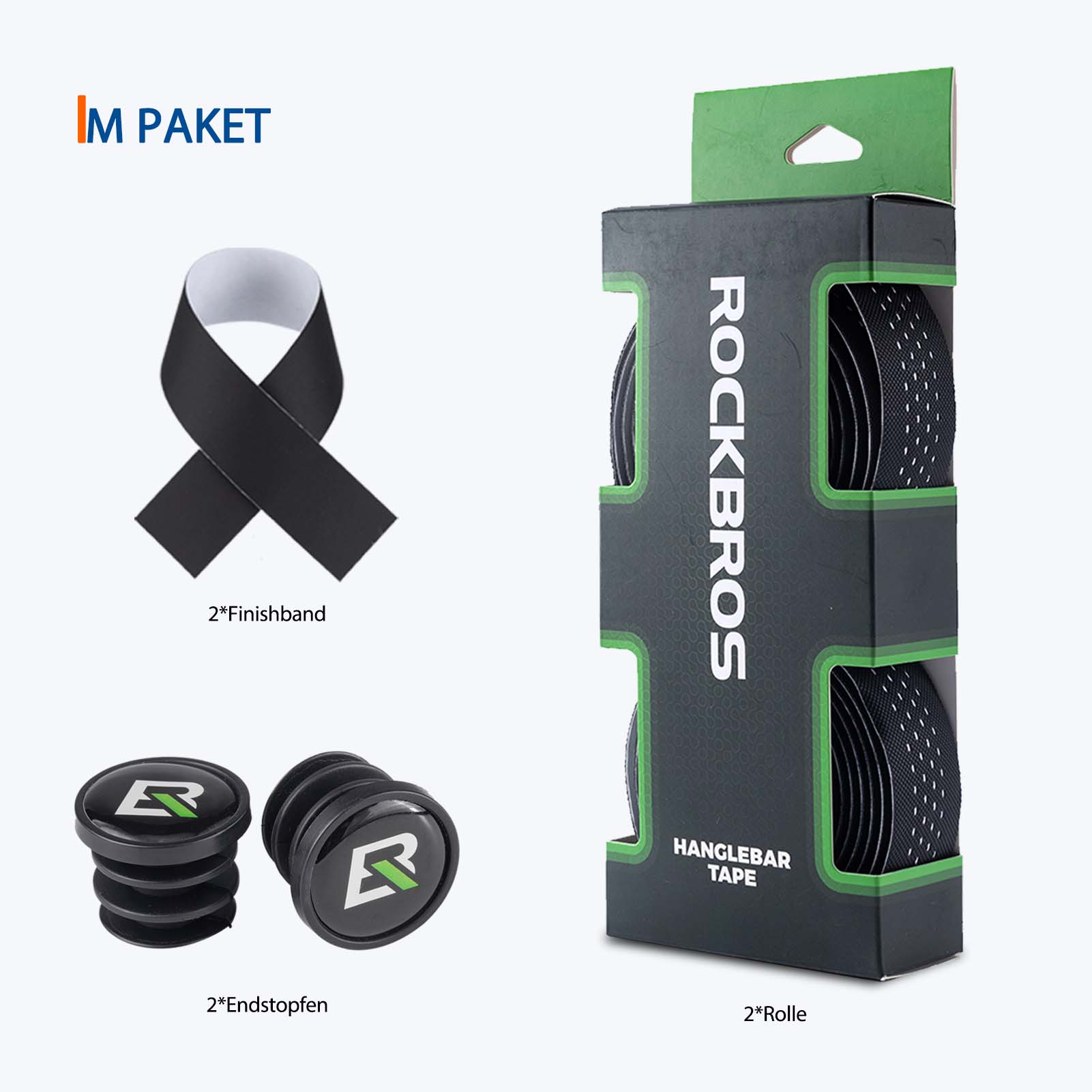 ROCKBROS Fahrrad Lenkerband für MTB Rennrad Standa 4d9924477310