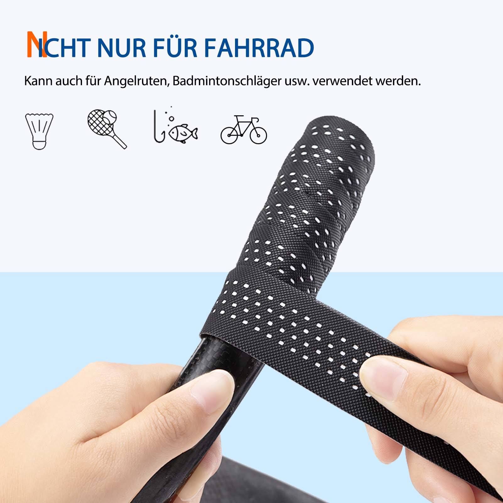 ROCKBROS Fahrrad Lenkerband für MTB Rennrad Standa 5458ff485900