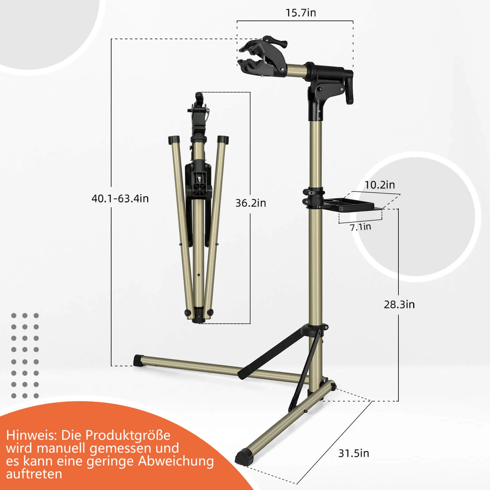 ROCKBROS Fahrrad Montageständer Fahrradhalter 65lb 2382ba06e31a