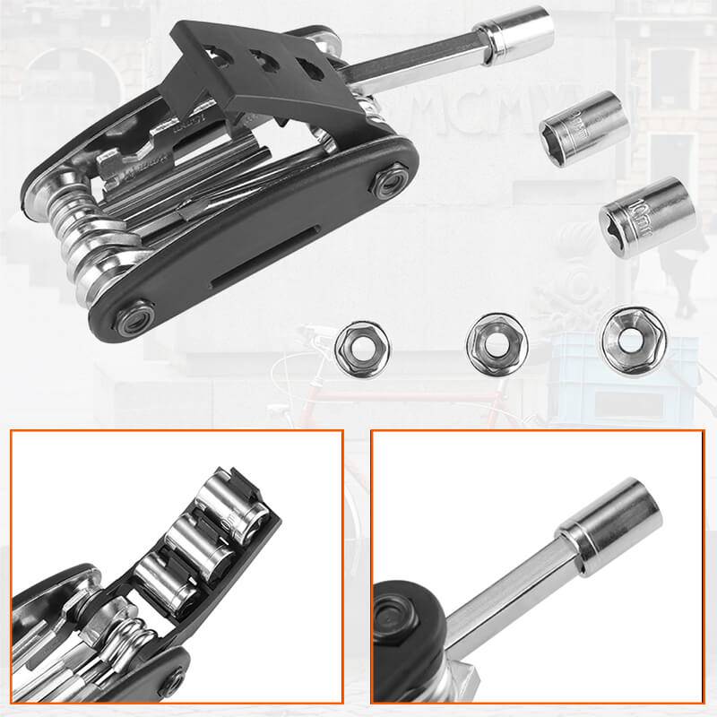 ROCKBROS Fahrrad Multifunktionswerkzeug 16 in 1 Re c971c6244cc1