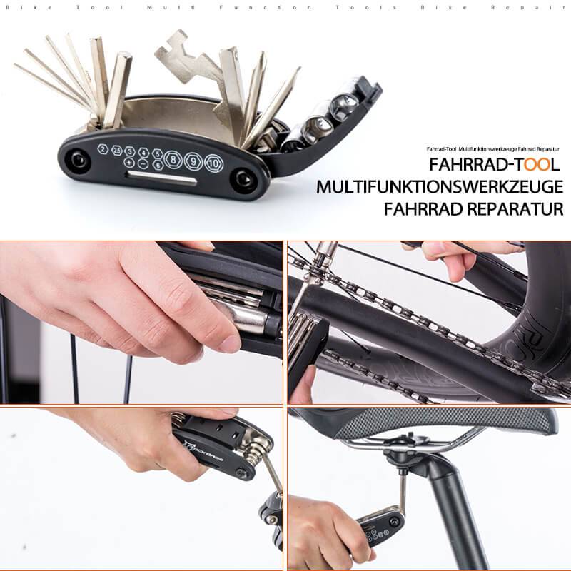 ROCKBROS Fahrrad Multifunktionswerkzeug 16 in 1 Re e3766a054138