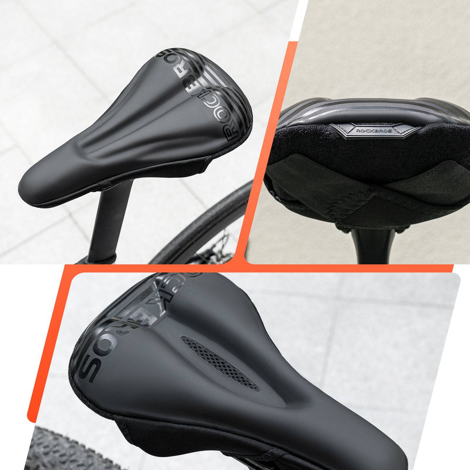 ROCKBROS Fahrrad Sattelbezug Gel Gepolsterter Weic 495838d8001b