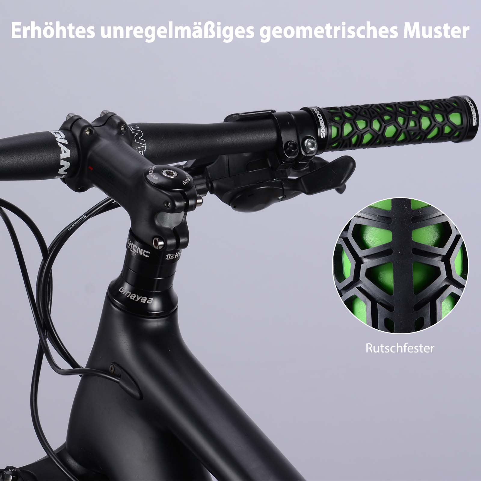 ROCKBROS Fahrradgriffe Lenkergriffe für Mountainbi 4ac06fb1fec1