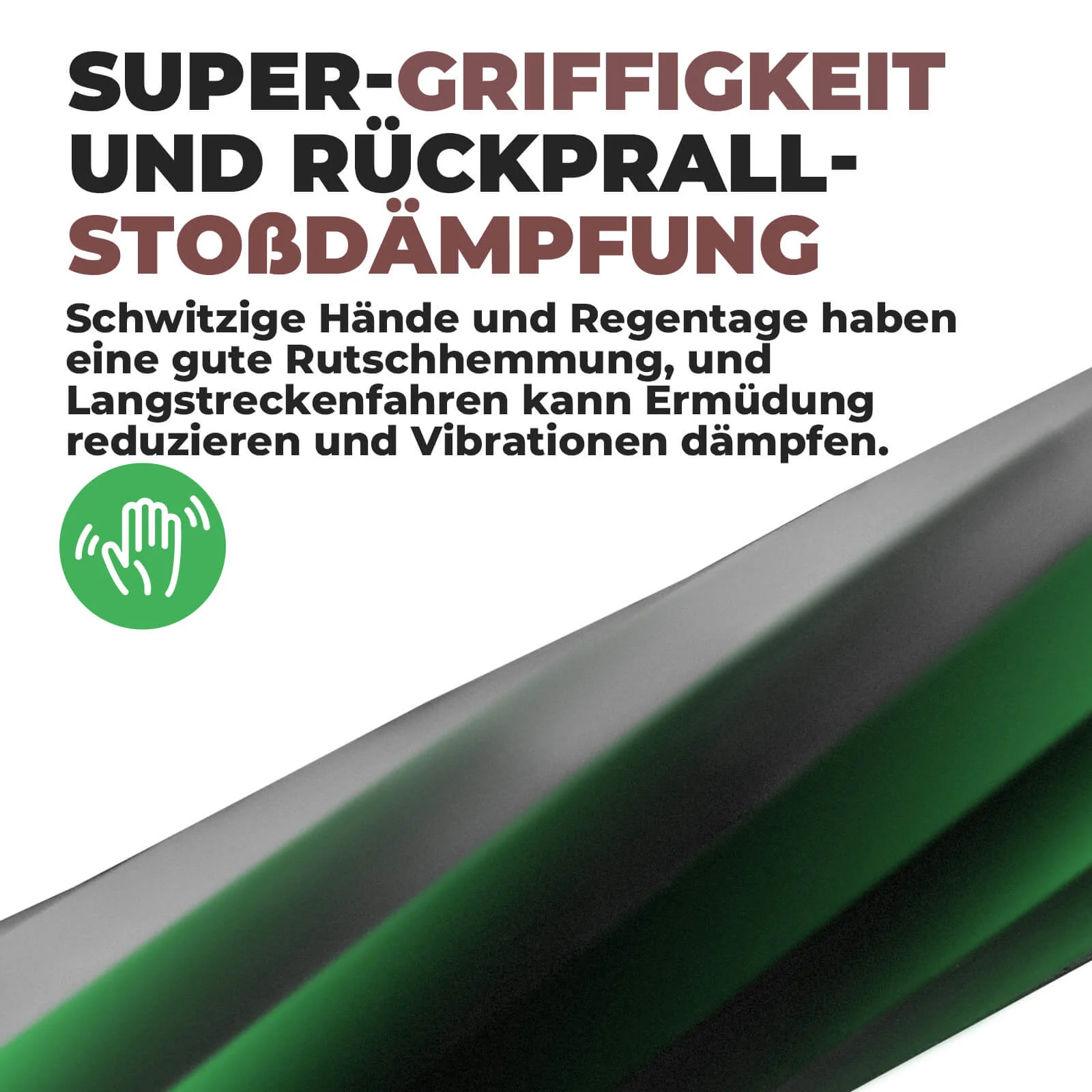 ROCKBROS Fahrradgriffe rutschfest Doppelverschluss df20783b6509