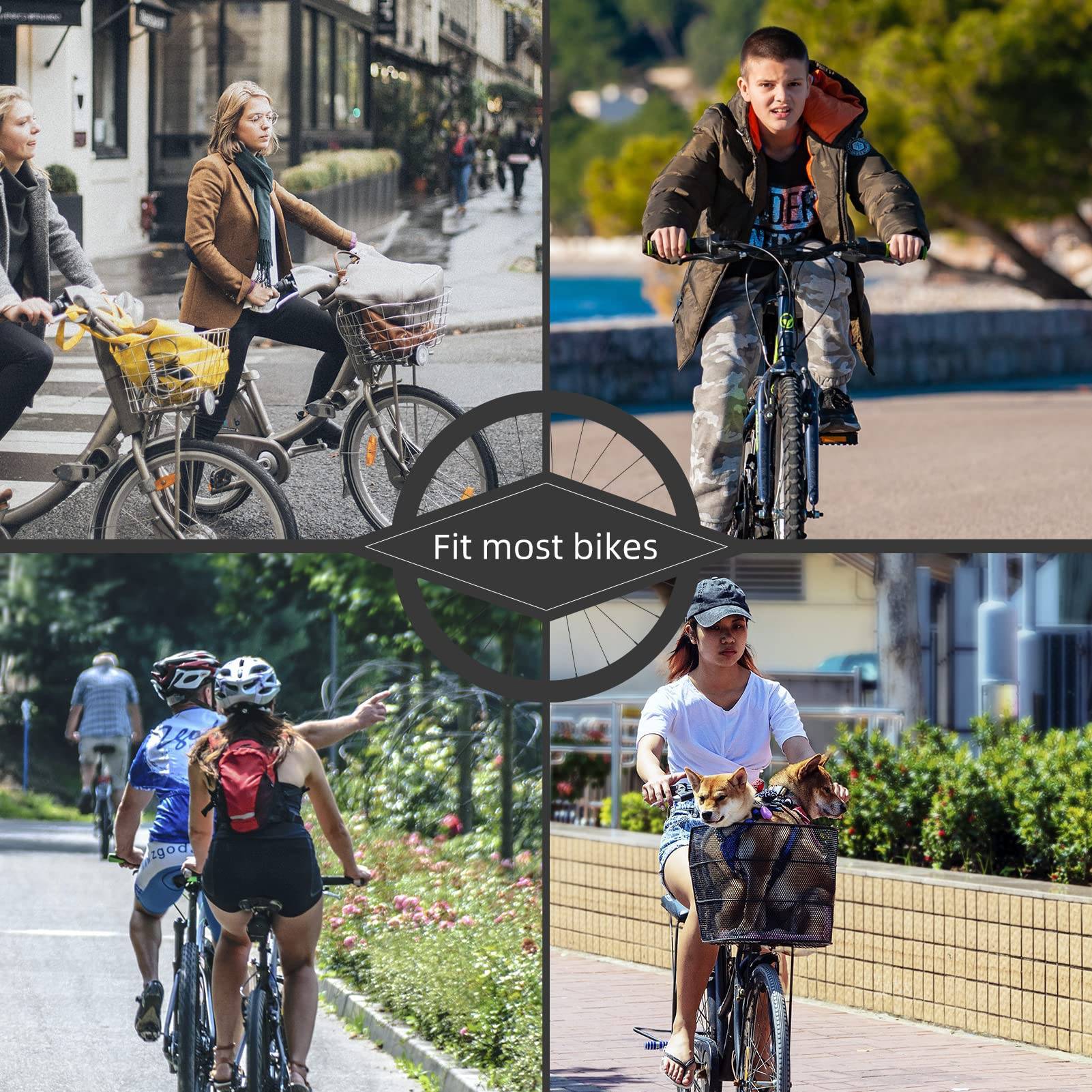 ROCKBROS Fahrradklingel Retro Klingel MTB Edelstah c1972f086604