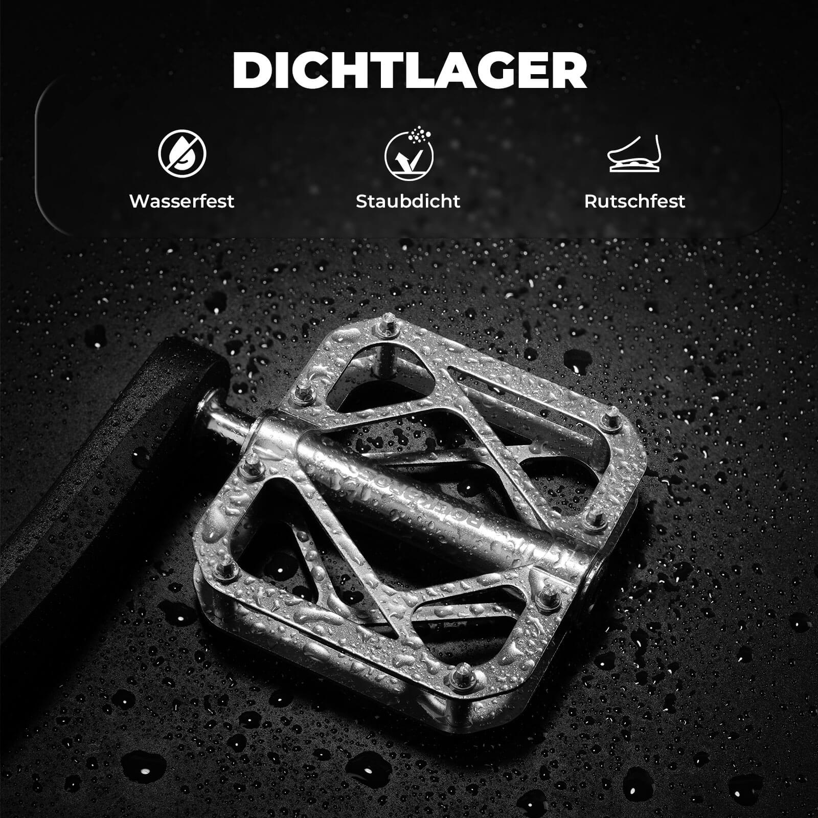 ROCKBROS Fahrradpedale aus Titanlegierung 3 Lager  d0826a66ccf6