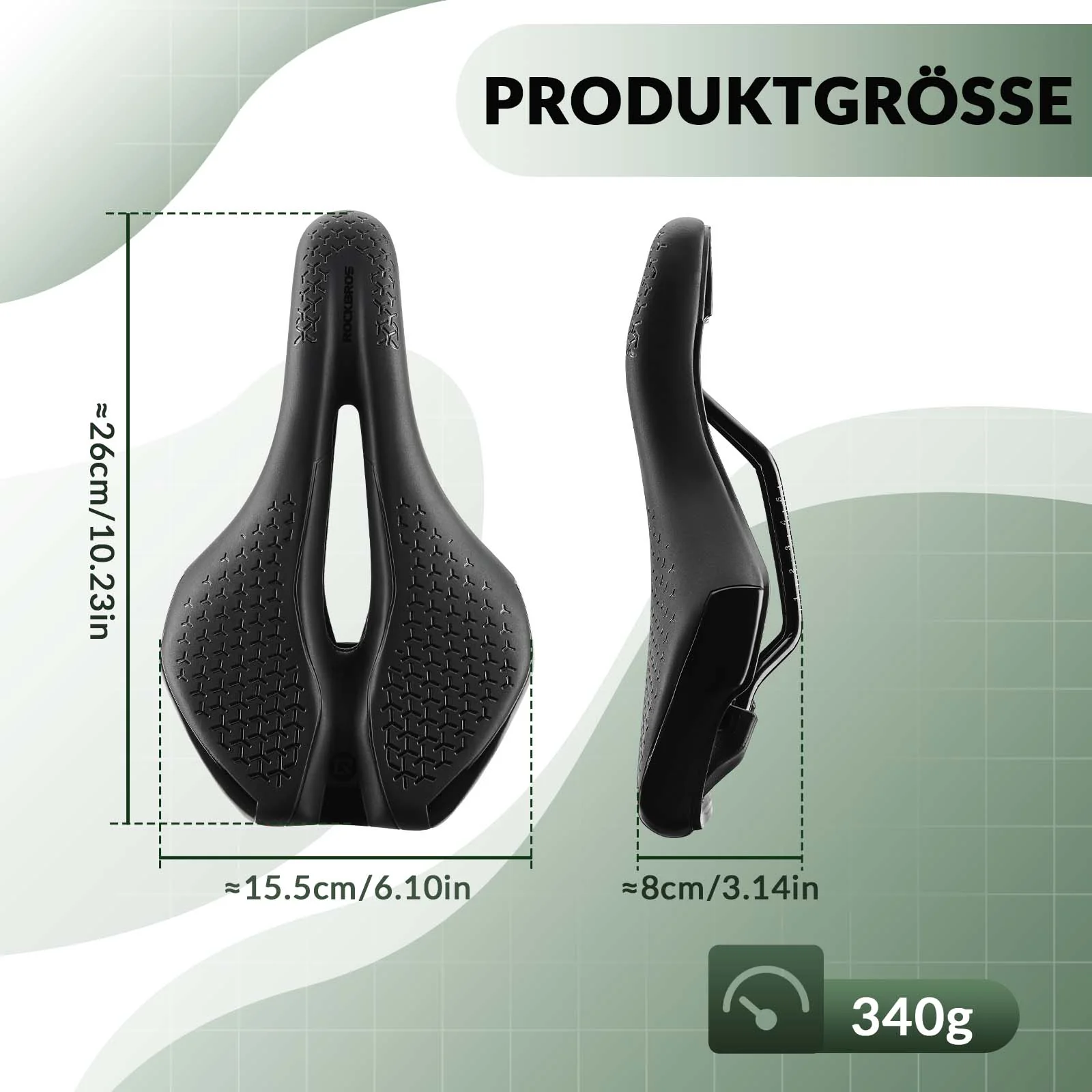 ROCKBROS Fahrradsattel Bequem Hohl Ergonomisch Fah b7722f77ff3b