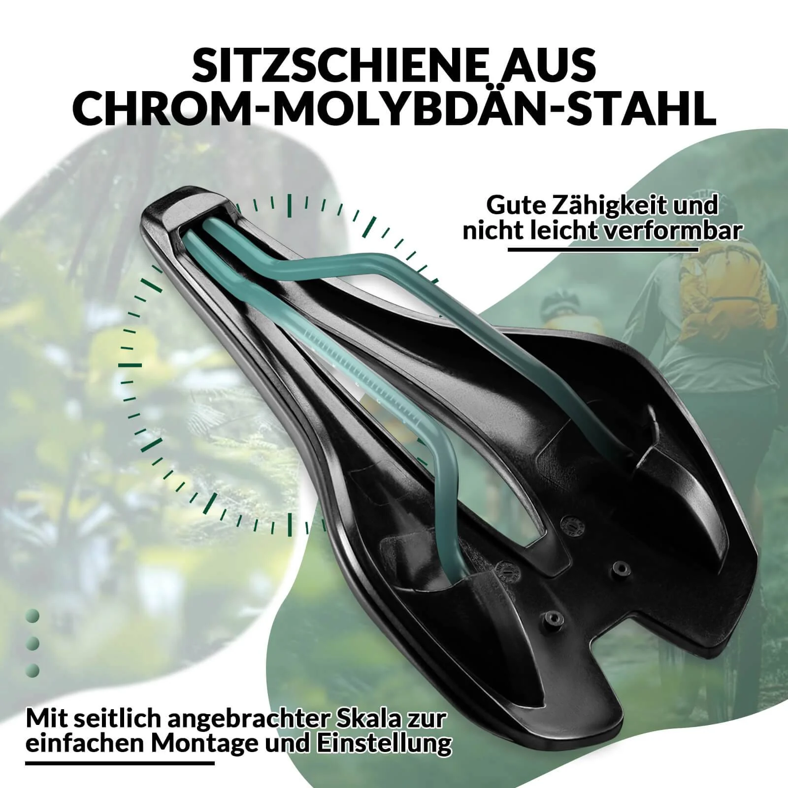ROCKBROS Fahrradsattel Ergonomisch Fahrradsitz Atm 2e7583245d49