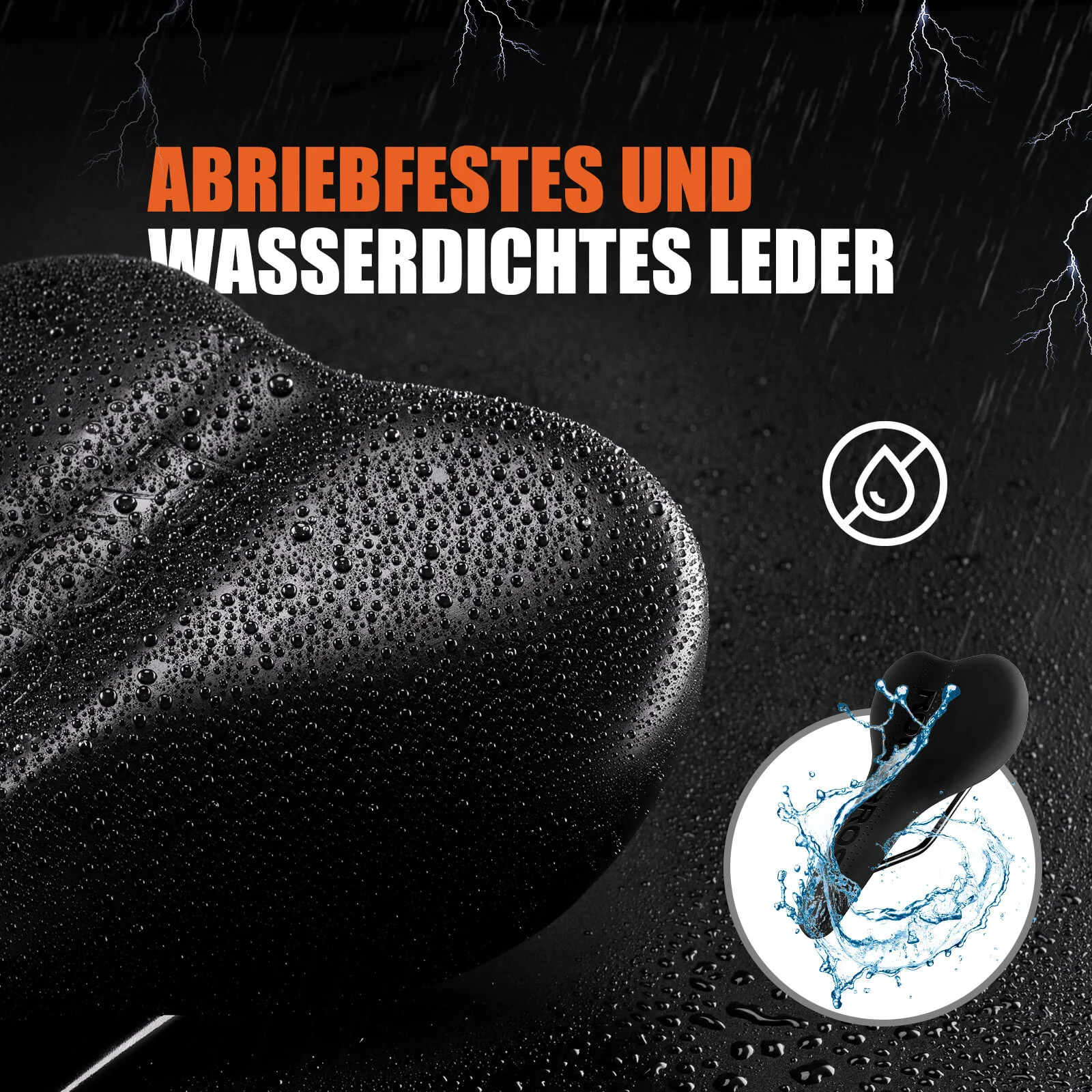 ROCKBROS Fahrradsattel Ergonomisch Fahrradsitz Atm fe8998d68200