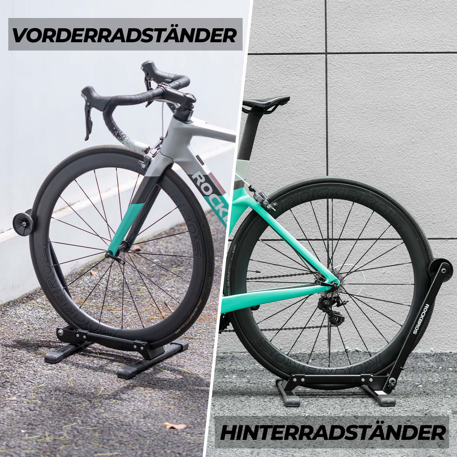 ROCKBROS Fahrradständer Faltbar aus Aluminium Eins a7c95b3aa963