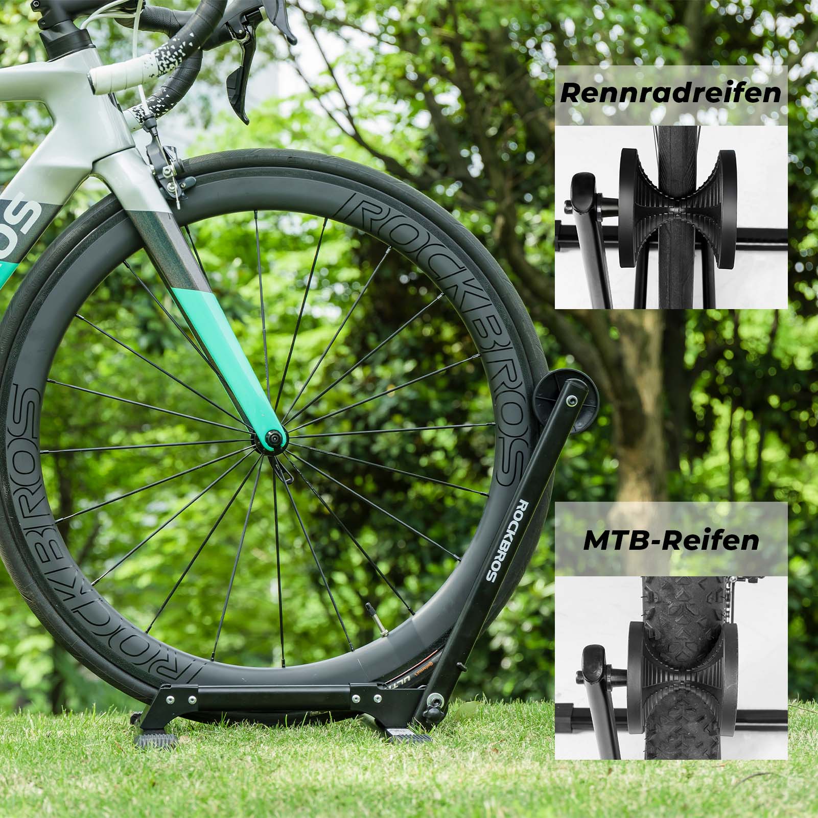 ROCKBROS Fahrradständer Faltbar aus Aluminium Eins b78896953116