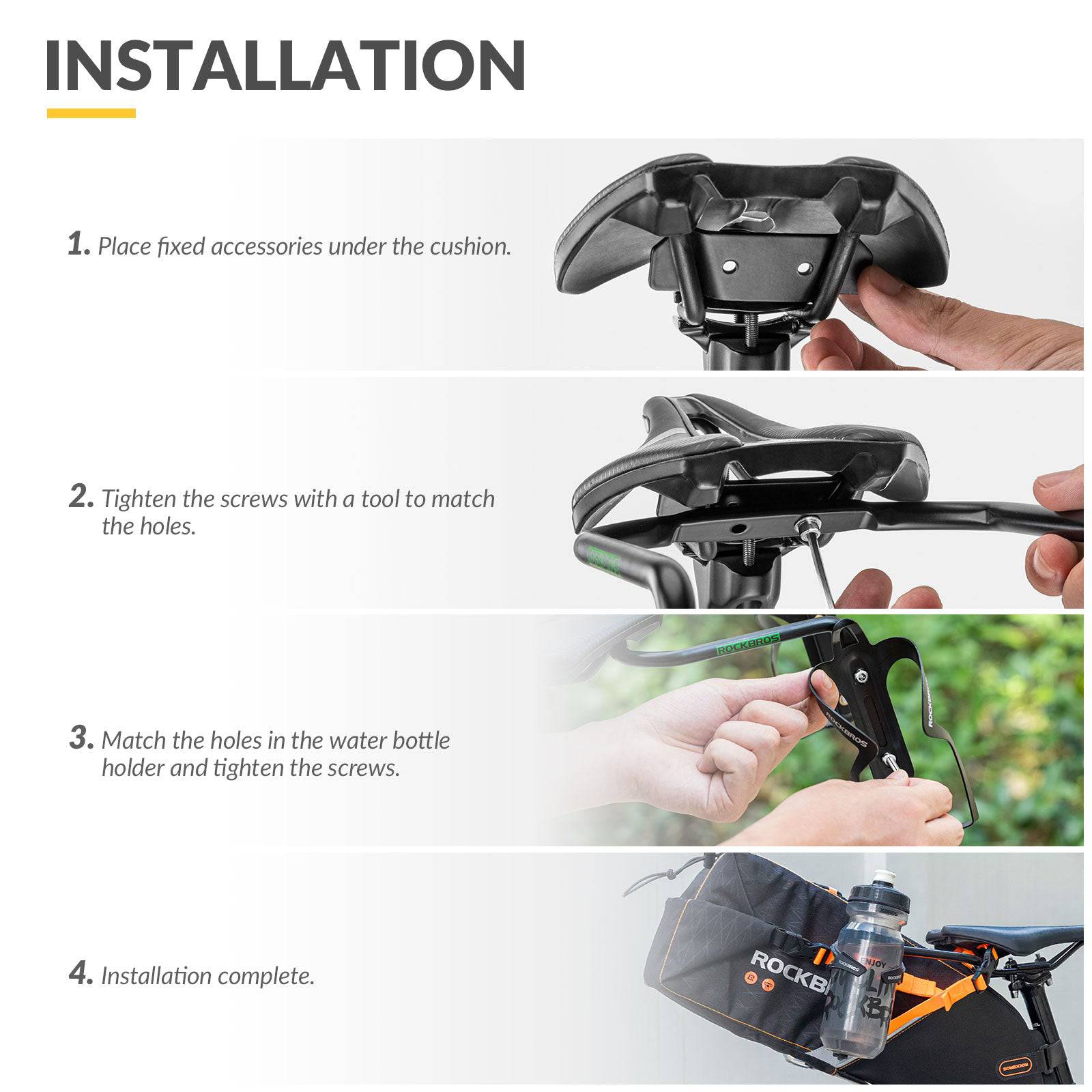 ROCKBROS Flaschenhalter   Stabilisator Stütze für  ba80ccdd2557