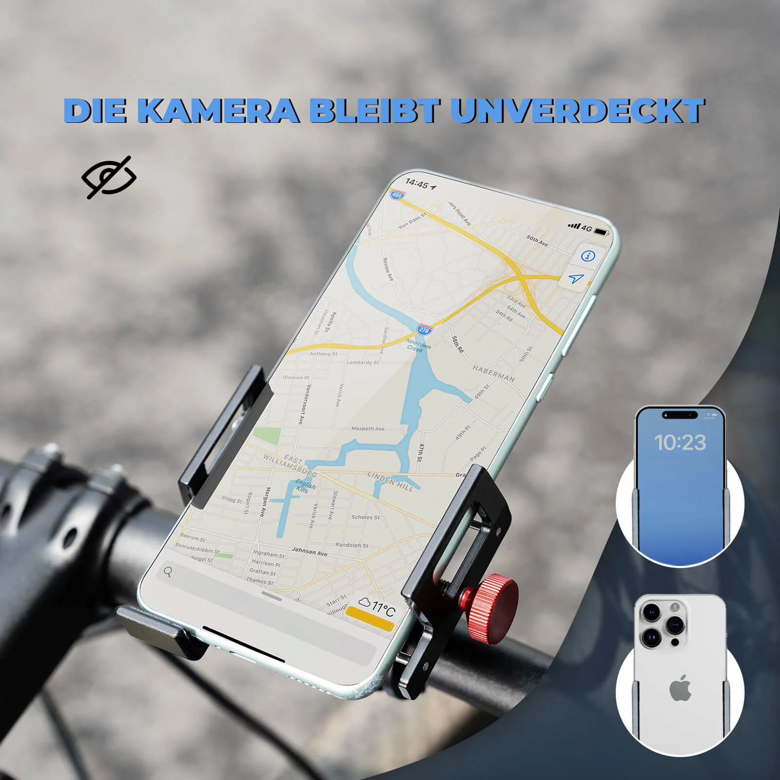 ROCKBROS Handyhalter Fahrrad für 4 7  7 09   108de8e317f8