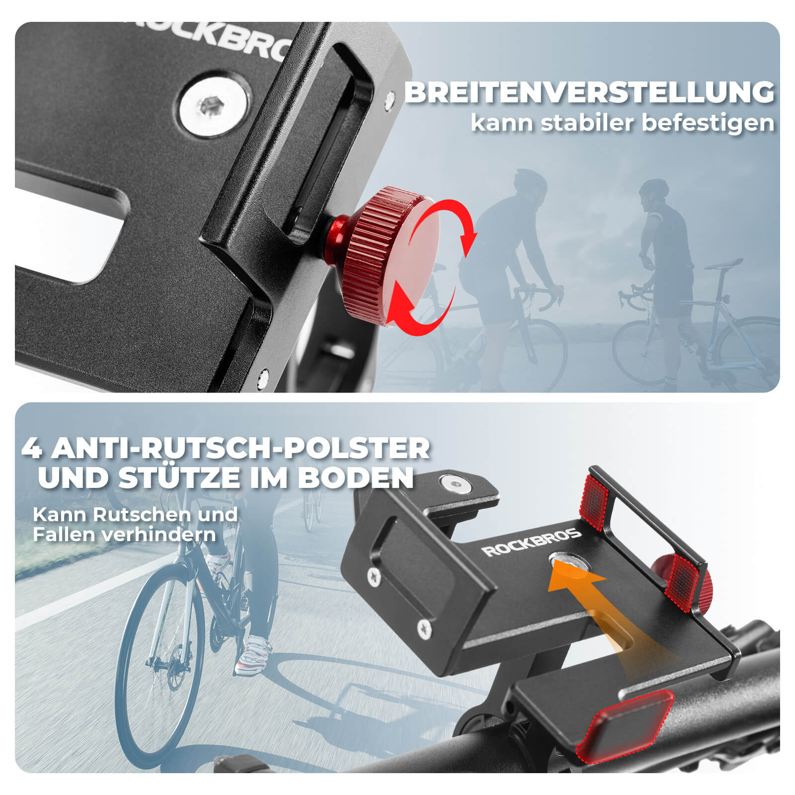 ROCKBROS Handyhalter Fahrrad für 4 7  7 09   9992859a4941
