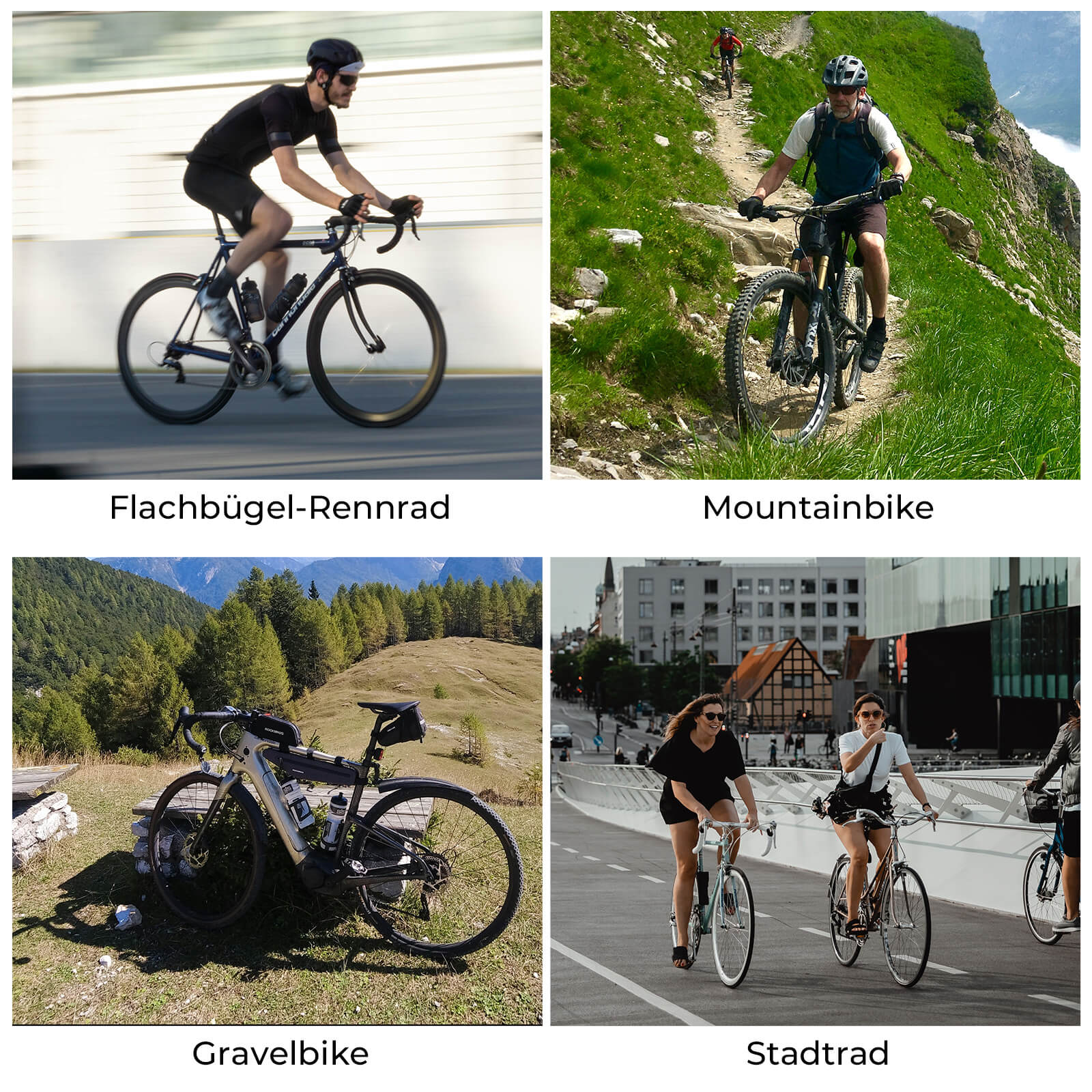 ROCKBROS Leichter Fahrradsattel mit Atmungsaktivit 551006d91126