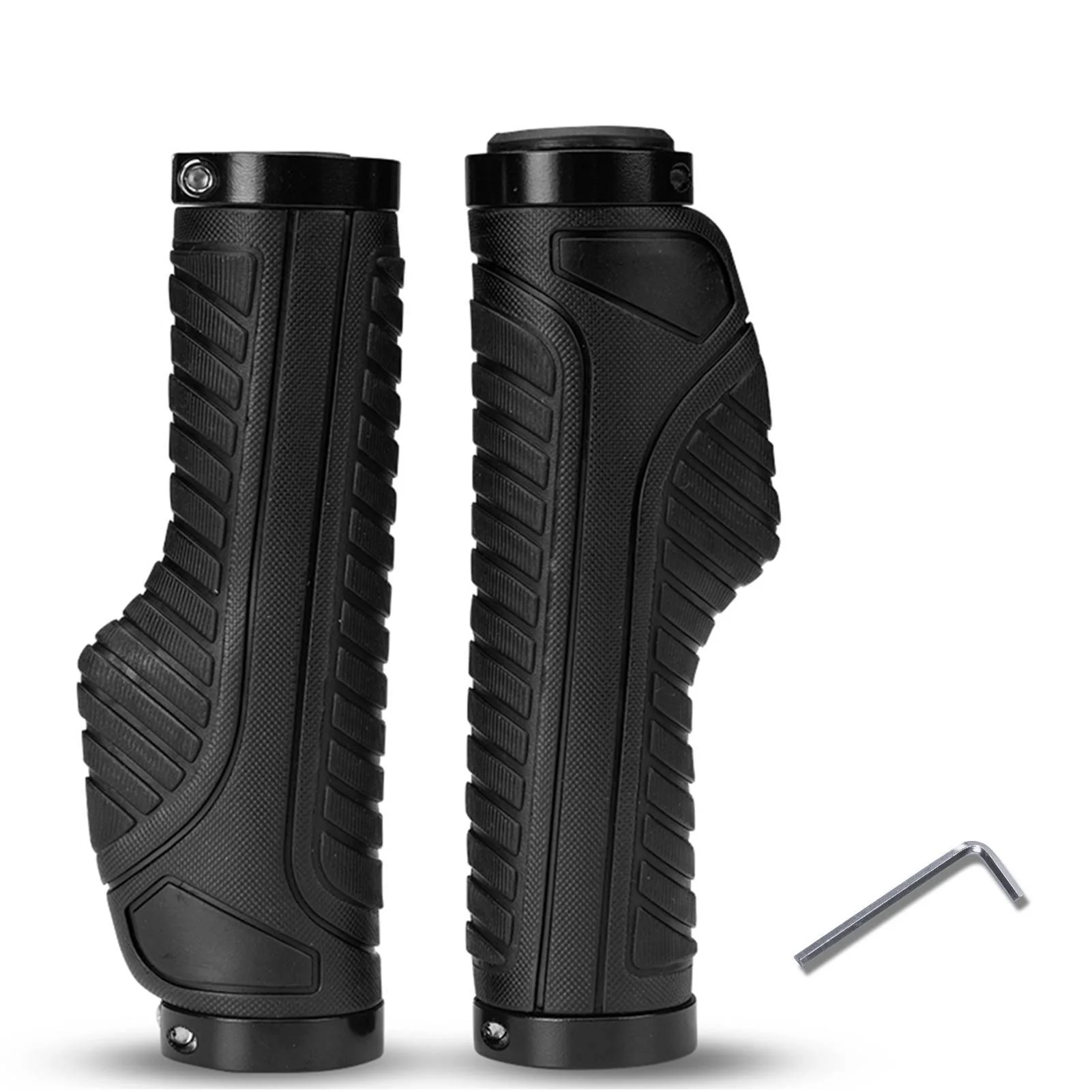 ROCKBROS Rutschfeste Fahrradgriffe aus Gummi mit L 202697d6744d