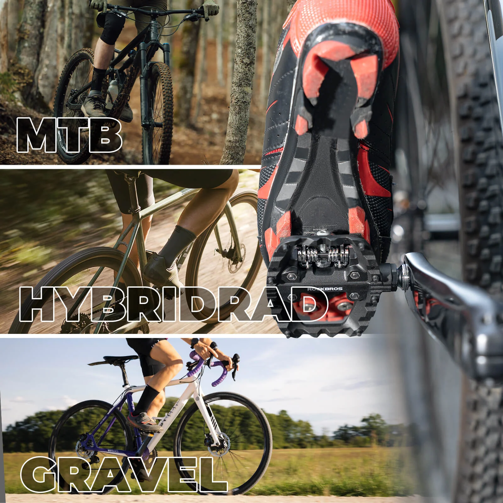 SPD Klickpedale   Plattformpedale 2 in 1 inkl  Cle 32e123311646