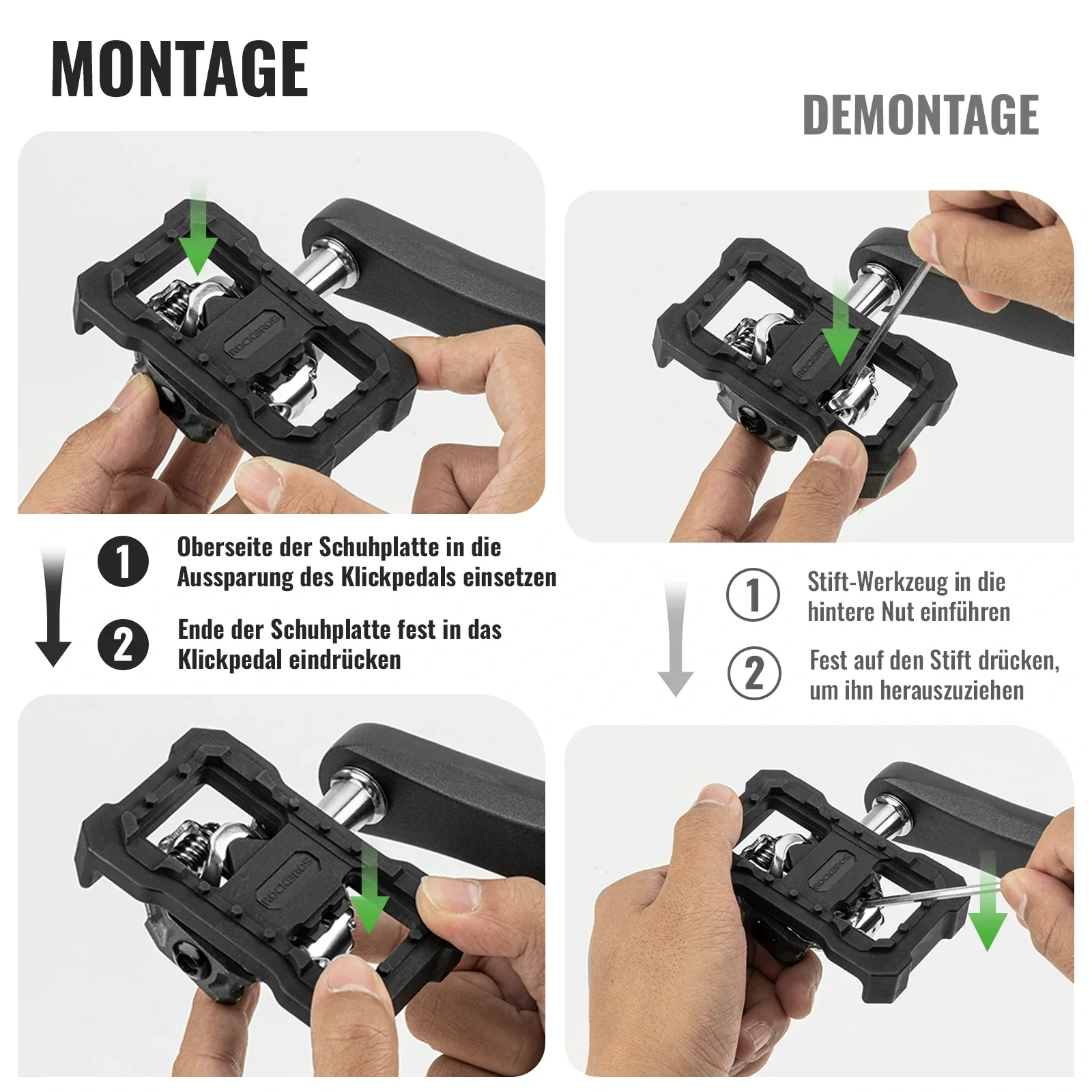 SPD Pedaladapter Kompatibel mit Shimano M520 M540  799942404a1b