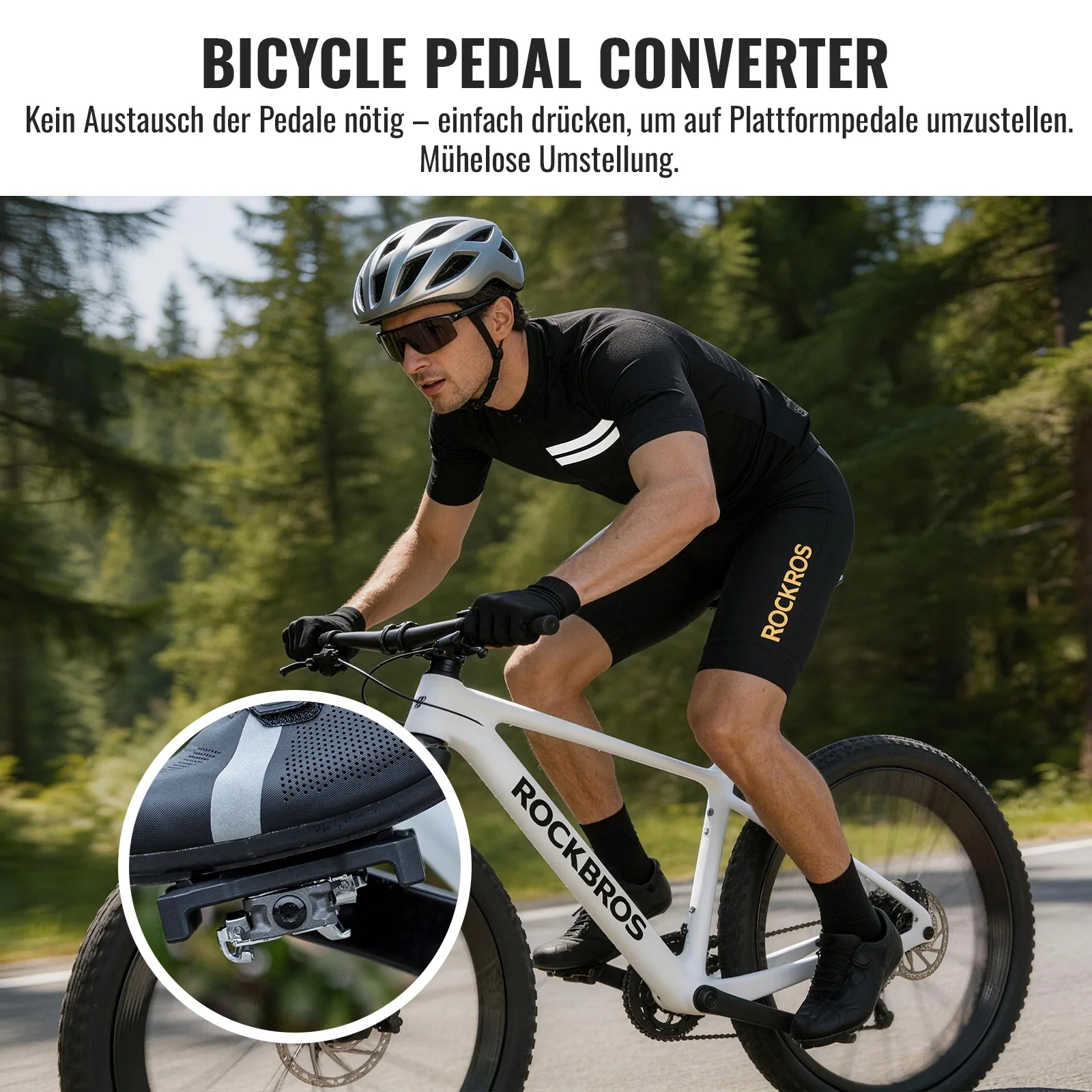 SPD Pedaladapter Kompatibel mit Shimano M520 M540  b9867f581234