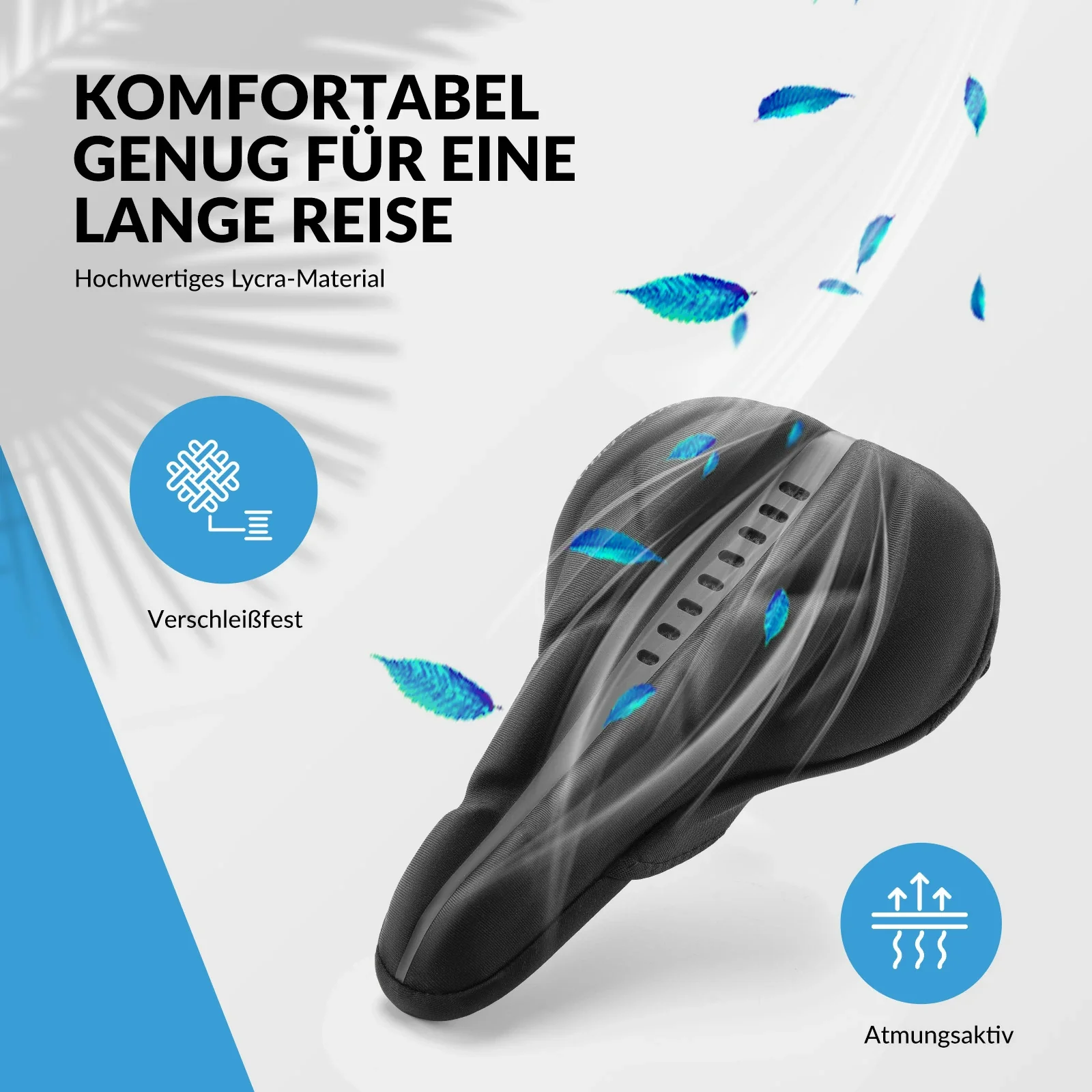 Sattelbezug Fahrrad  weicher Gelüberzug Sattelschu 25af8ebb9f3e