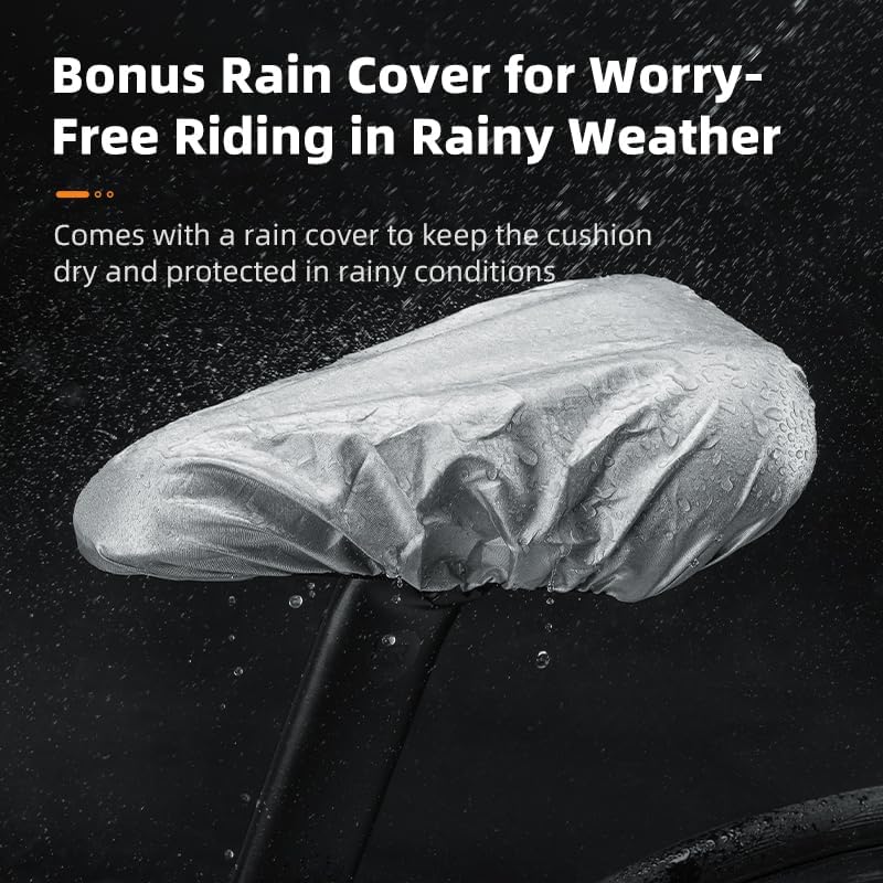 Sattelschutz Fahrrad mit einer Regenhülle ausgesta 6b036f0722a0