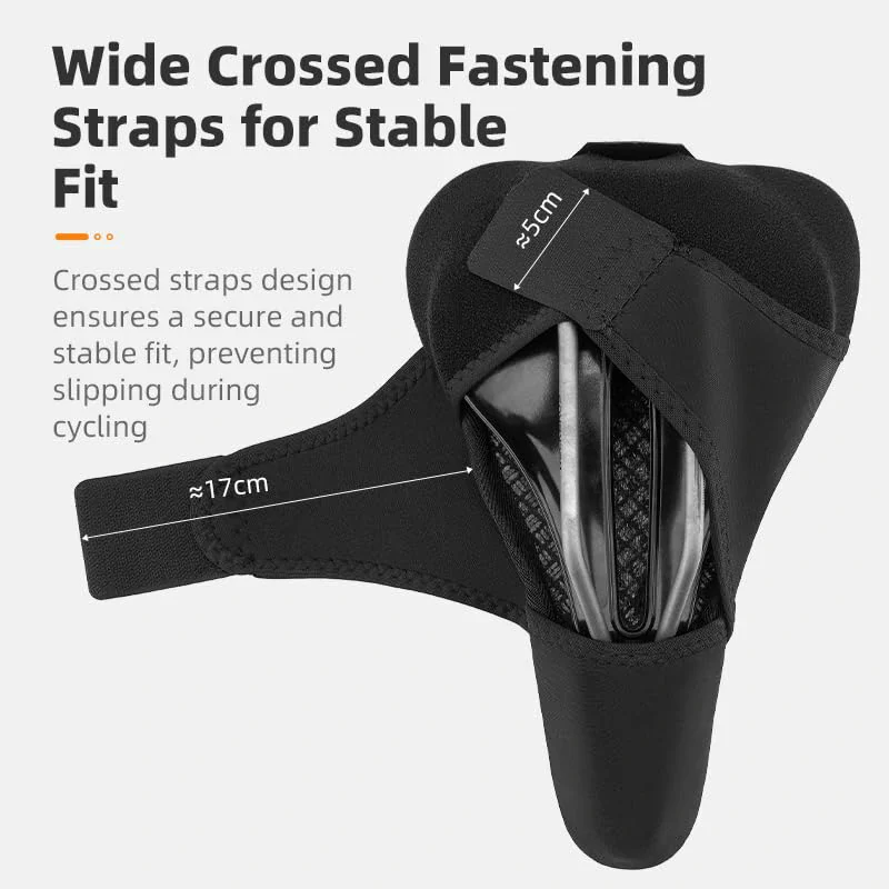 Sattelschutz Fahrrad mit einer Regenhülle ausgesta c98c286fb5ee