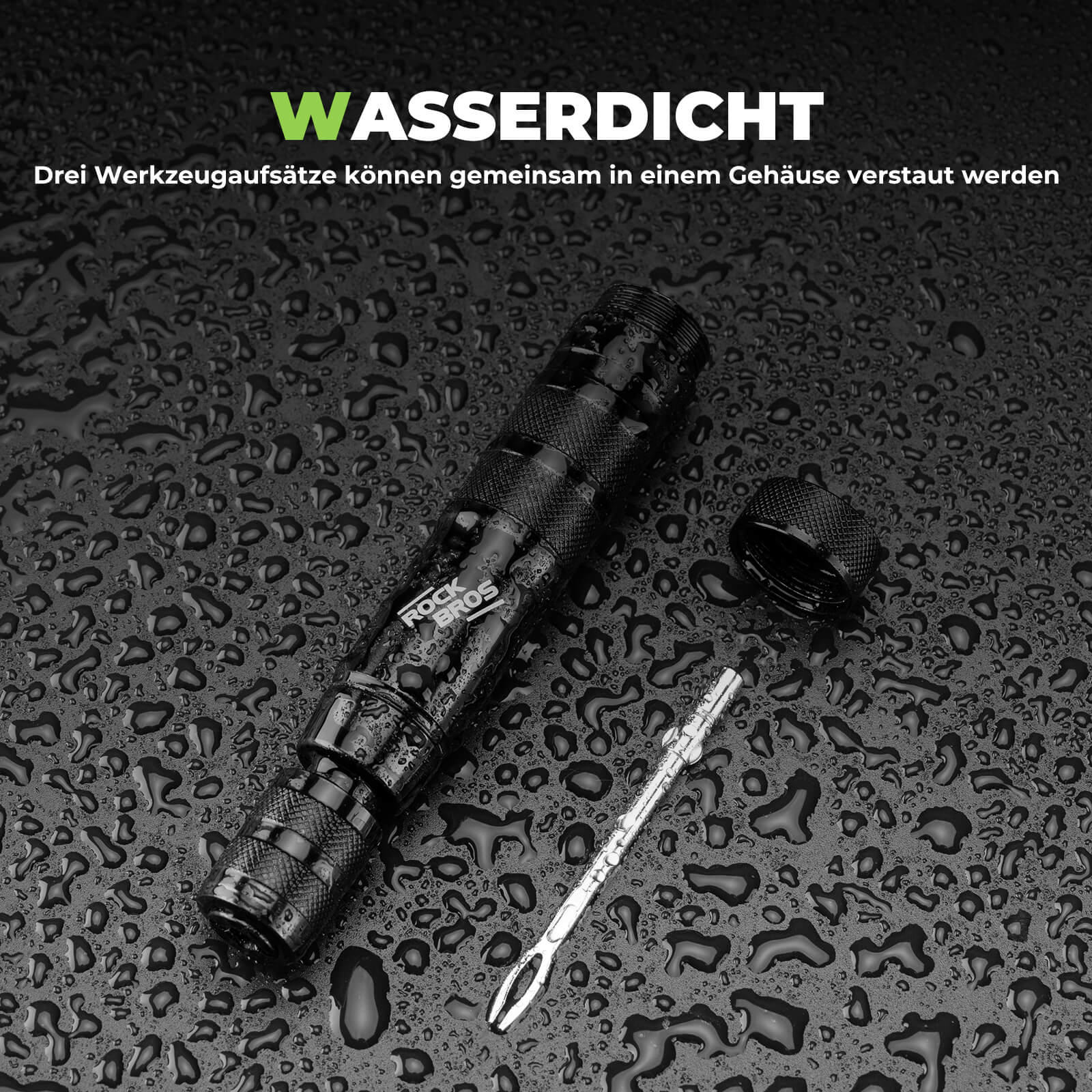 Tubeless Reifenpannenset mit Gummistopfen  Alumini 7fdc1a12c0b6