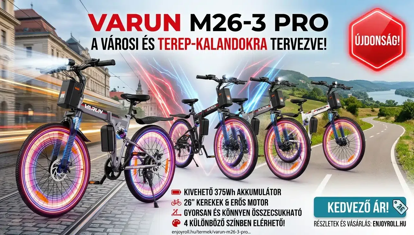 Varun M26 3 Elektromos Kerekpar banner 01
