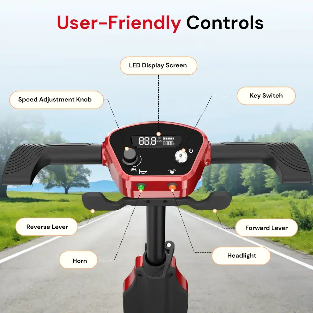 iSc X11 Elektromos robogo 03