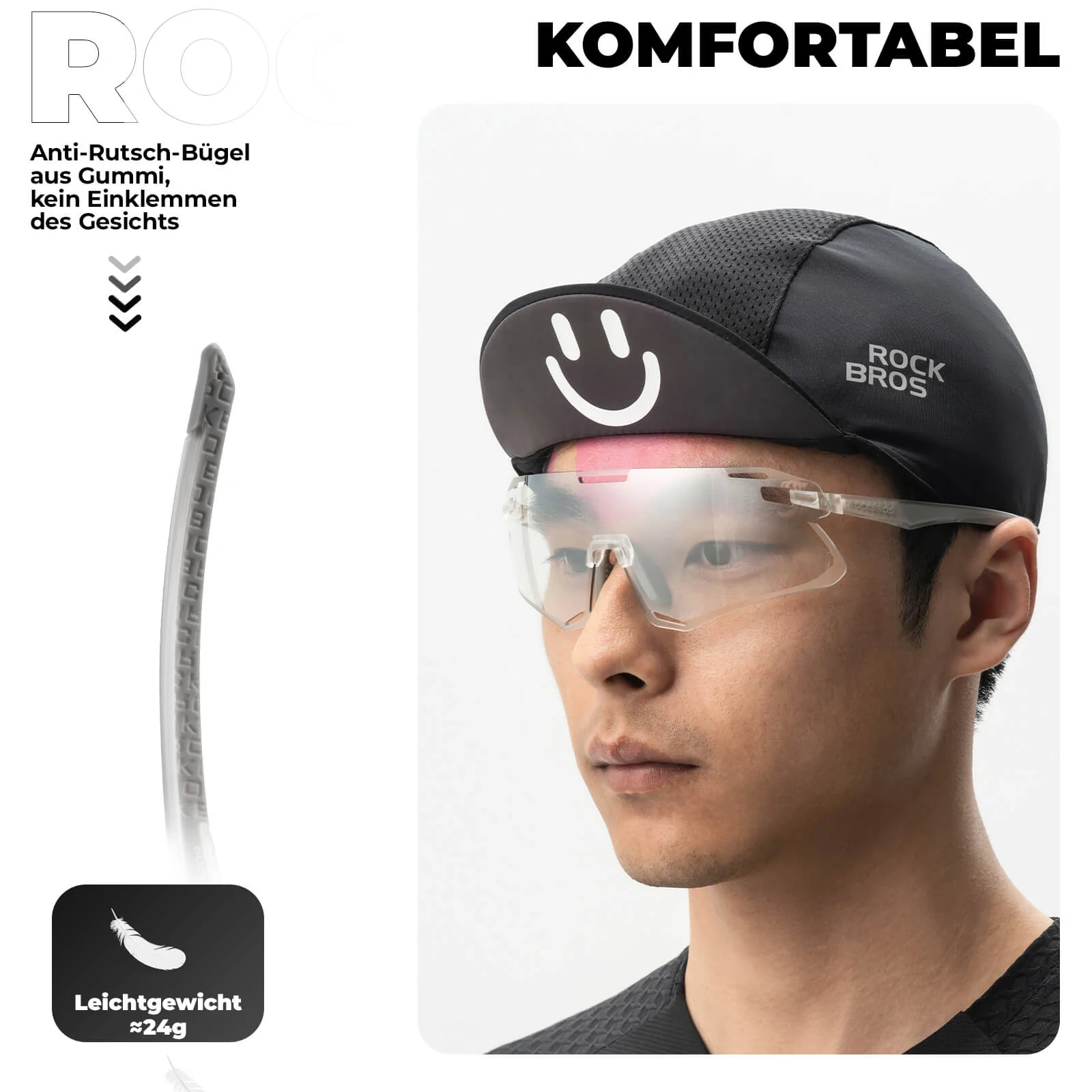 Aerodynamische und Windabweisende Sportbrille 21e2b0ffeb19