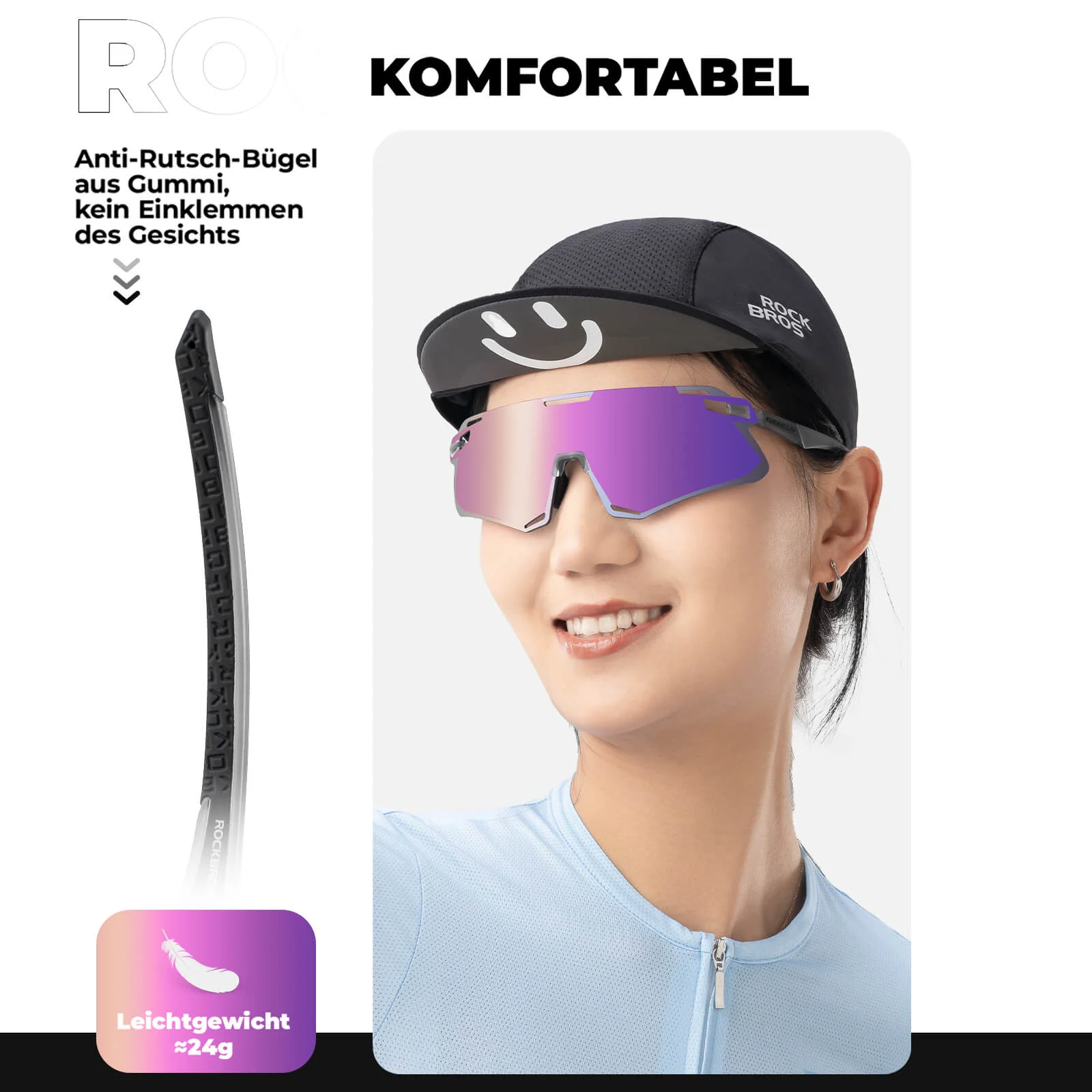 Aerodynamische und Windabweisende Sportbrille 79a8604e1997