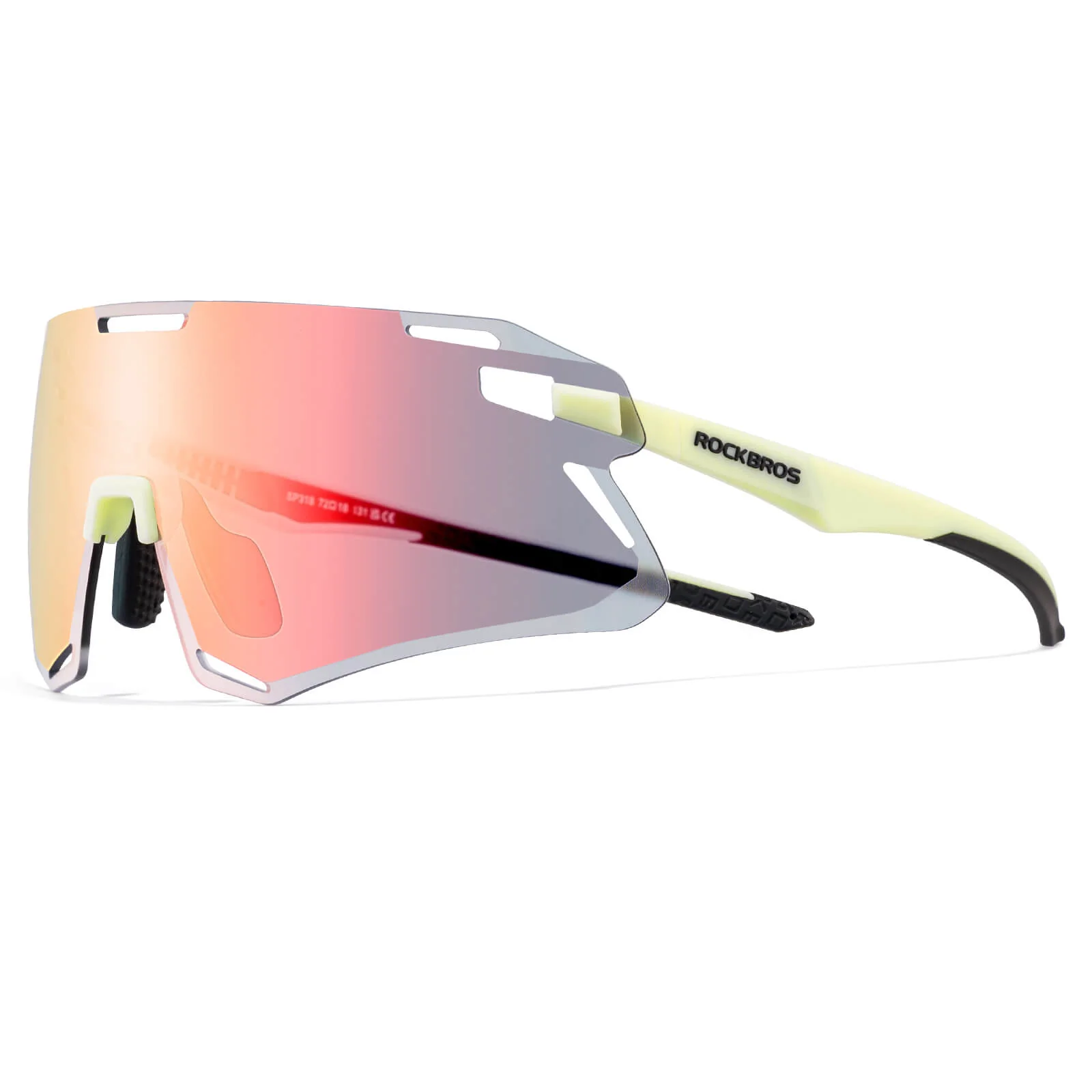 Aerodynamische und Windabweisende Sportbrille b9046698b873