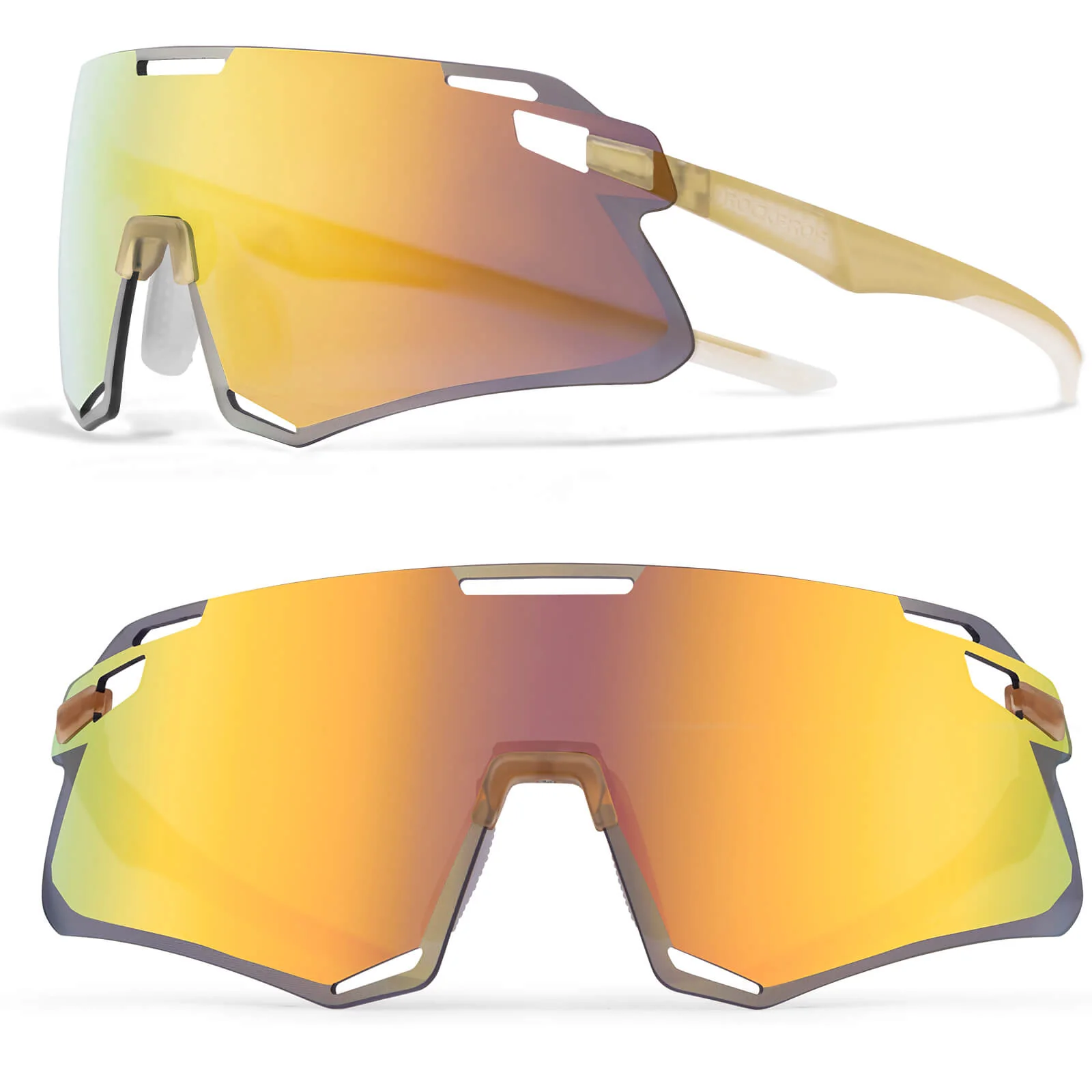 Aerodynamische und Windabweisende Sportbrille e2e7b055ba36