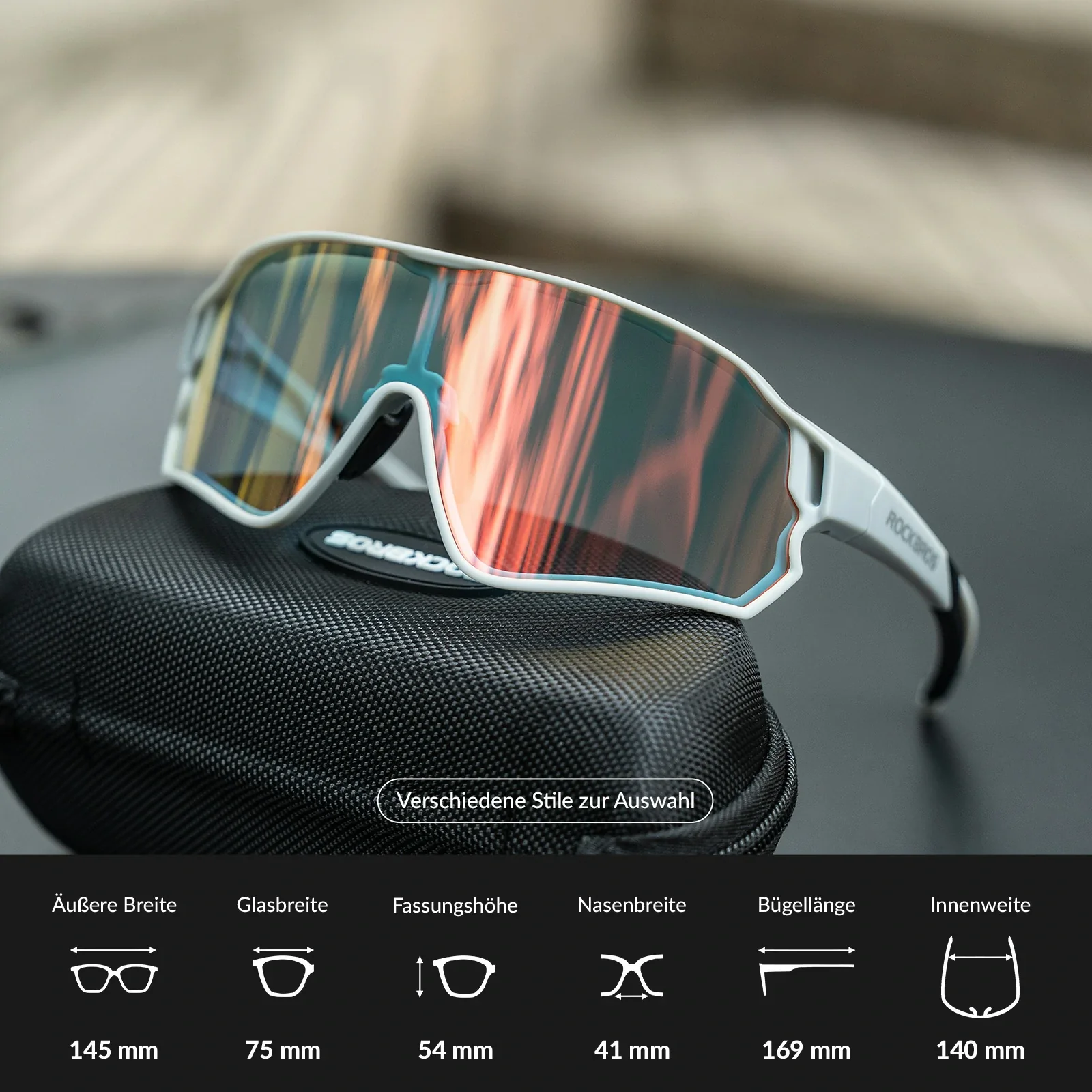 Dynamische Radbrille mit UV400 Sonnenfilter 5c7d3abbd4eb