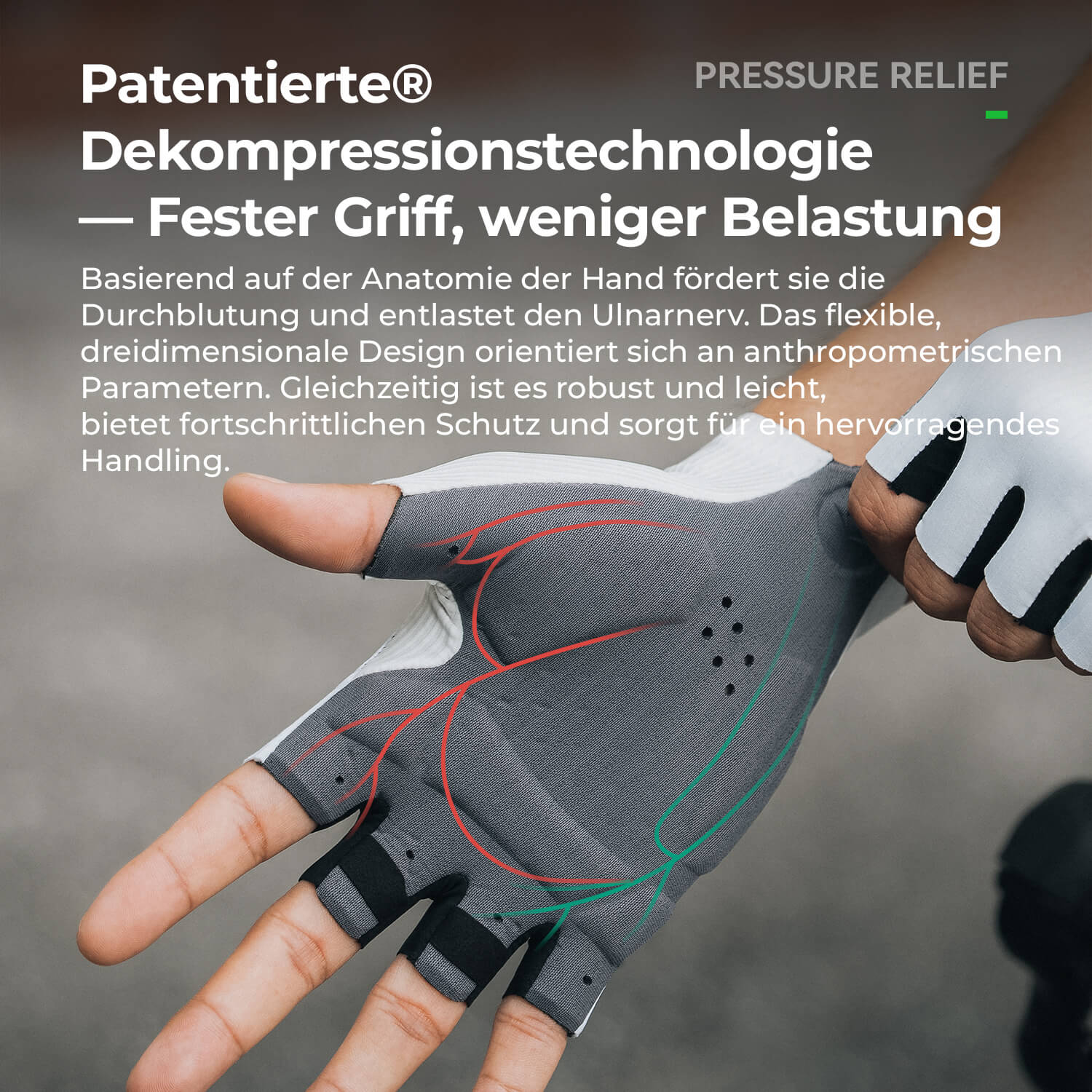 Elastic Interface  Halbfinger Fahrradhandschuhe 7ba04a1079dc
