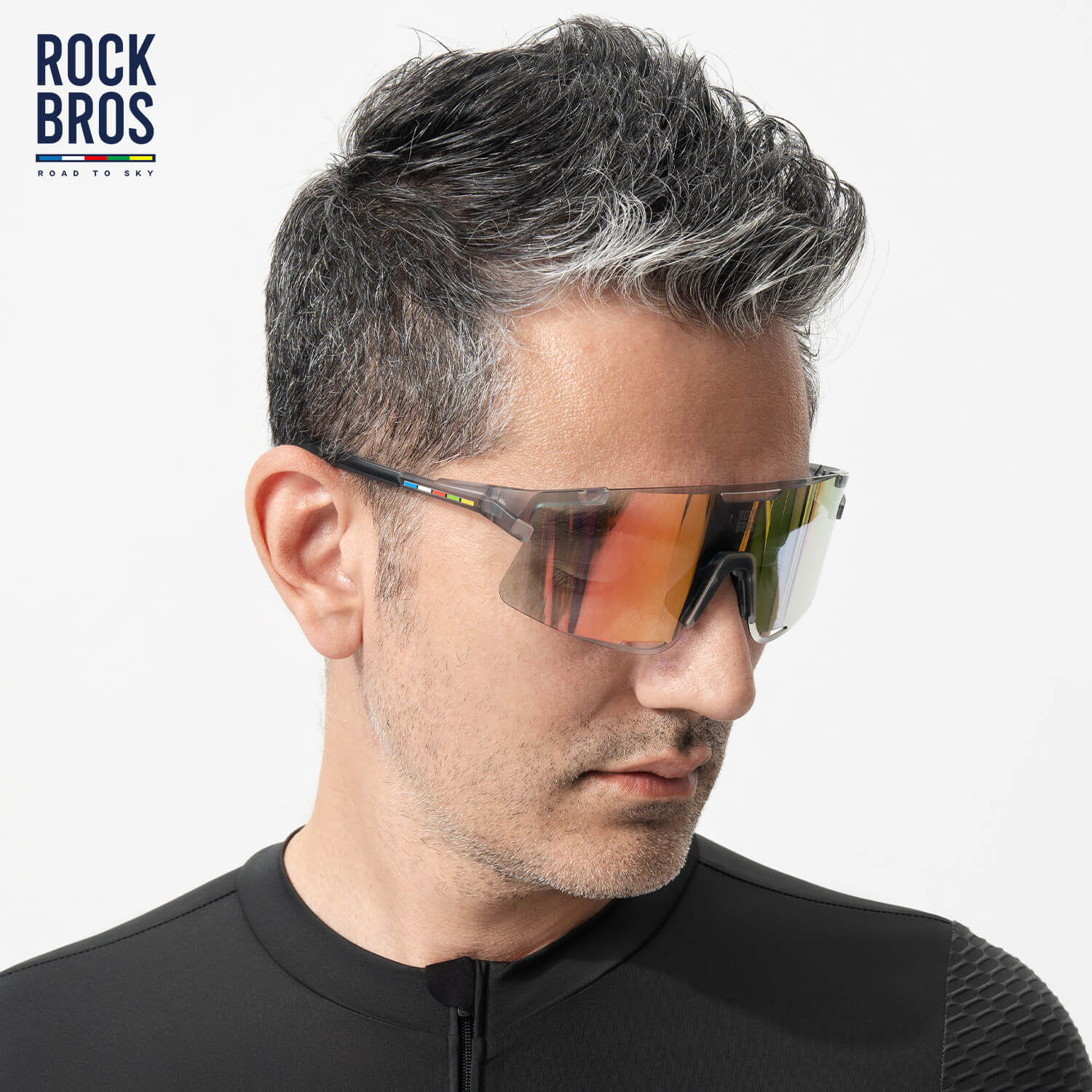 Fahrradbrille Drei Gläser Konfigurationssystem   B 2fd06600fd98