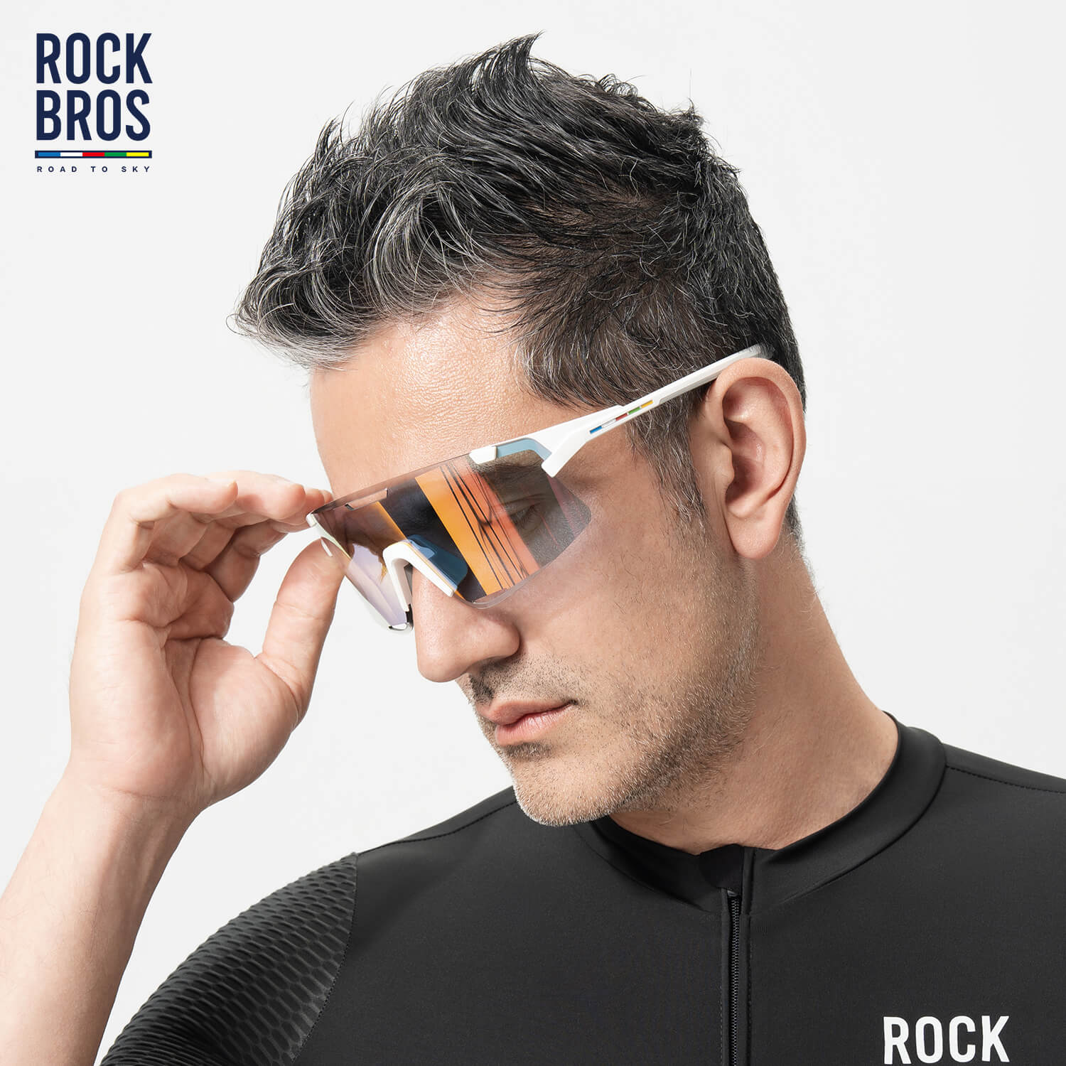 Fahrradbrille Drei Gläser Konfigurationssystem   B 5c7b996047c7