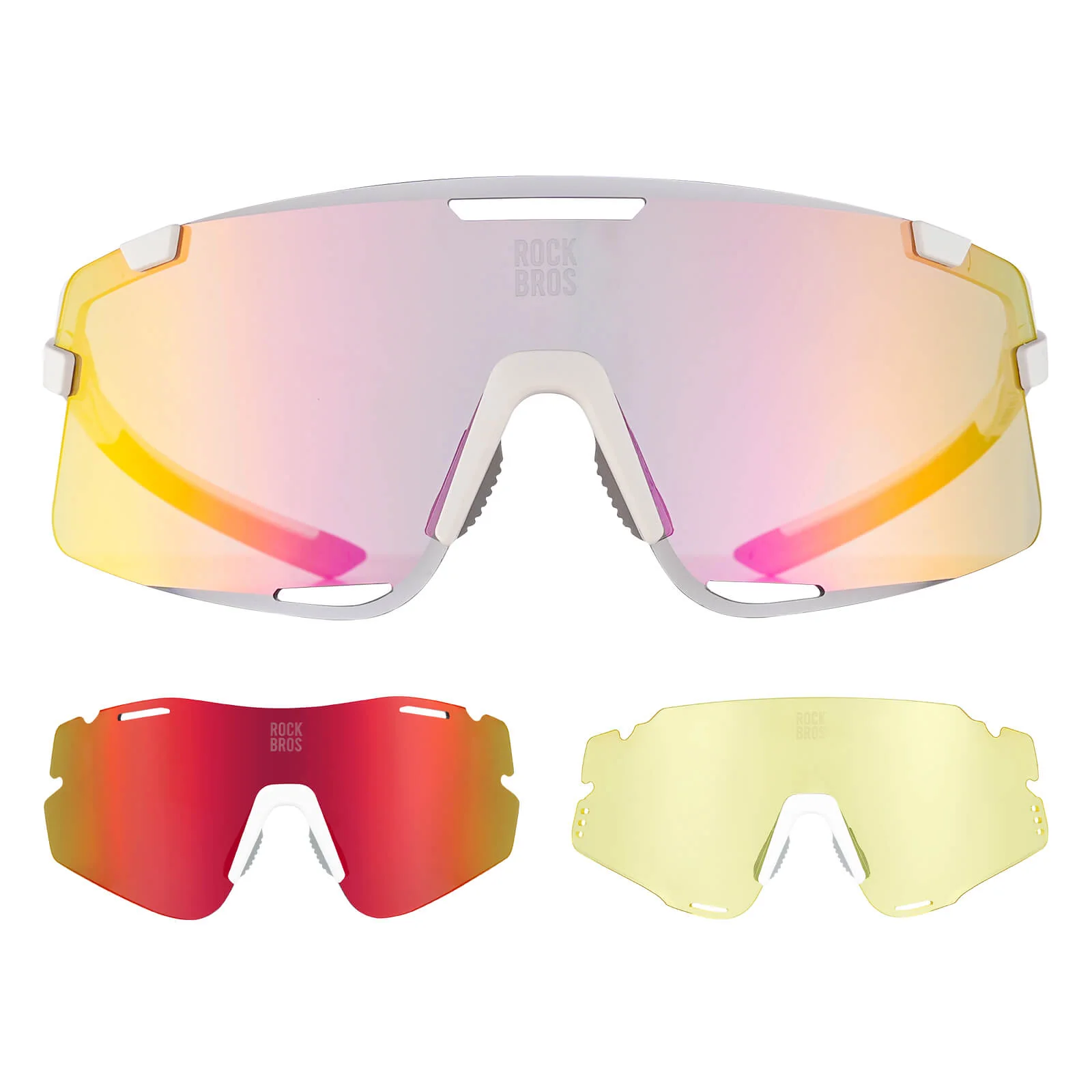 Fahrradbrille Drei Gläser Konfigurationssystem   B dfac0446500a