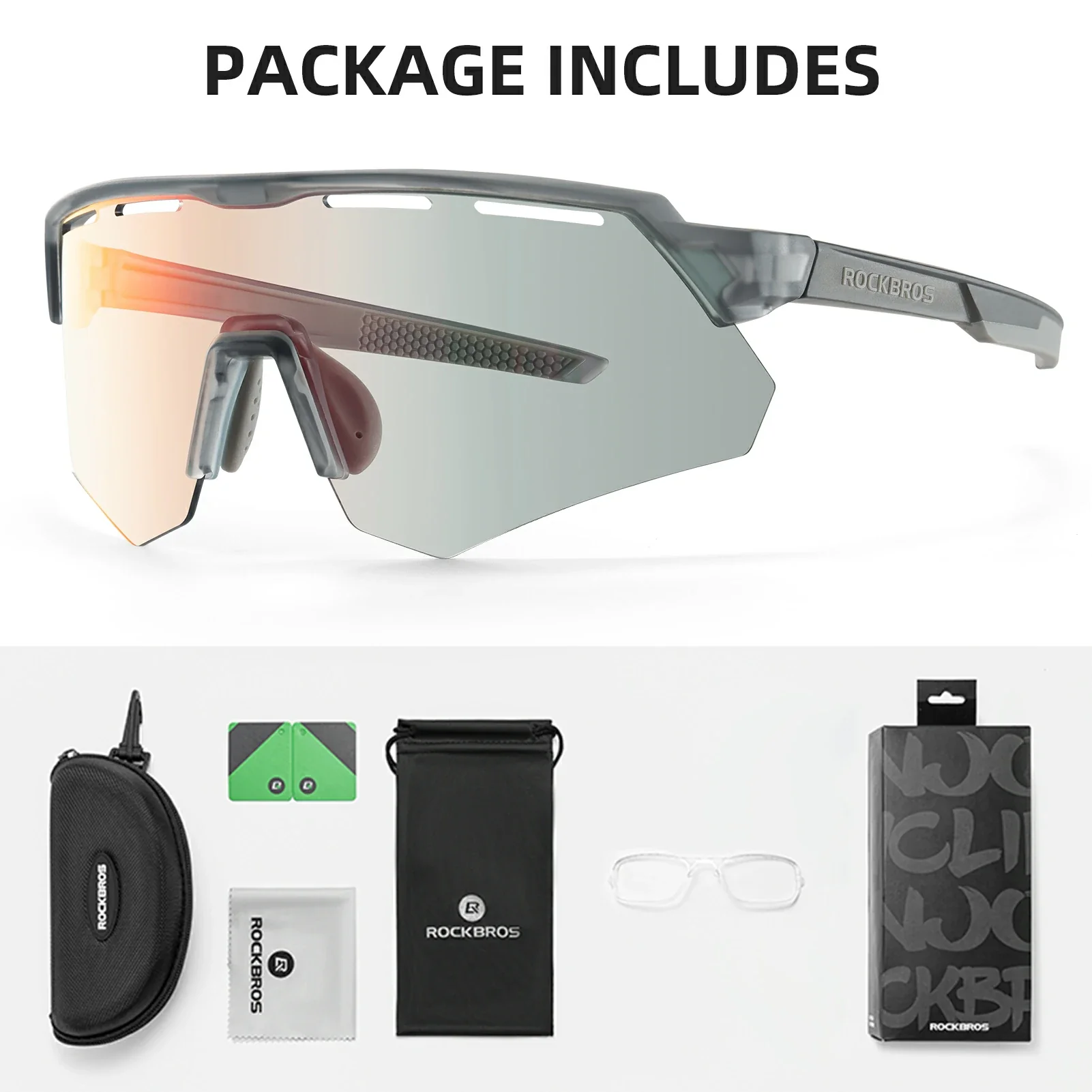 Fahrradbrille Photochromatisch Unisex 5903de92a29e