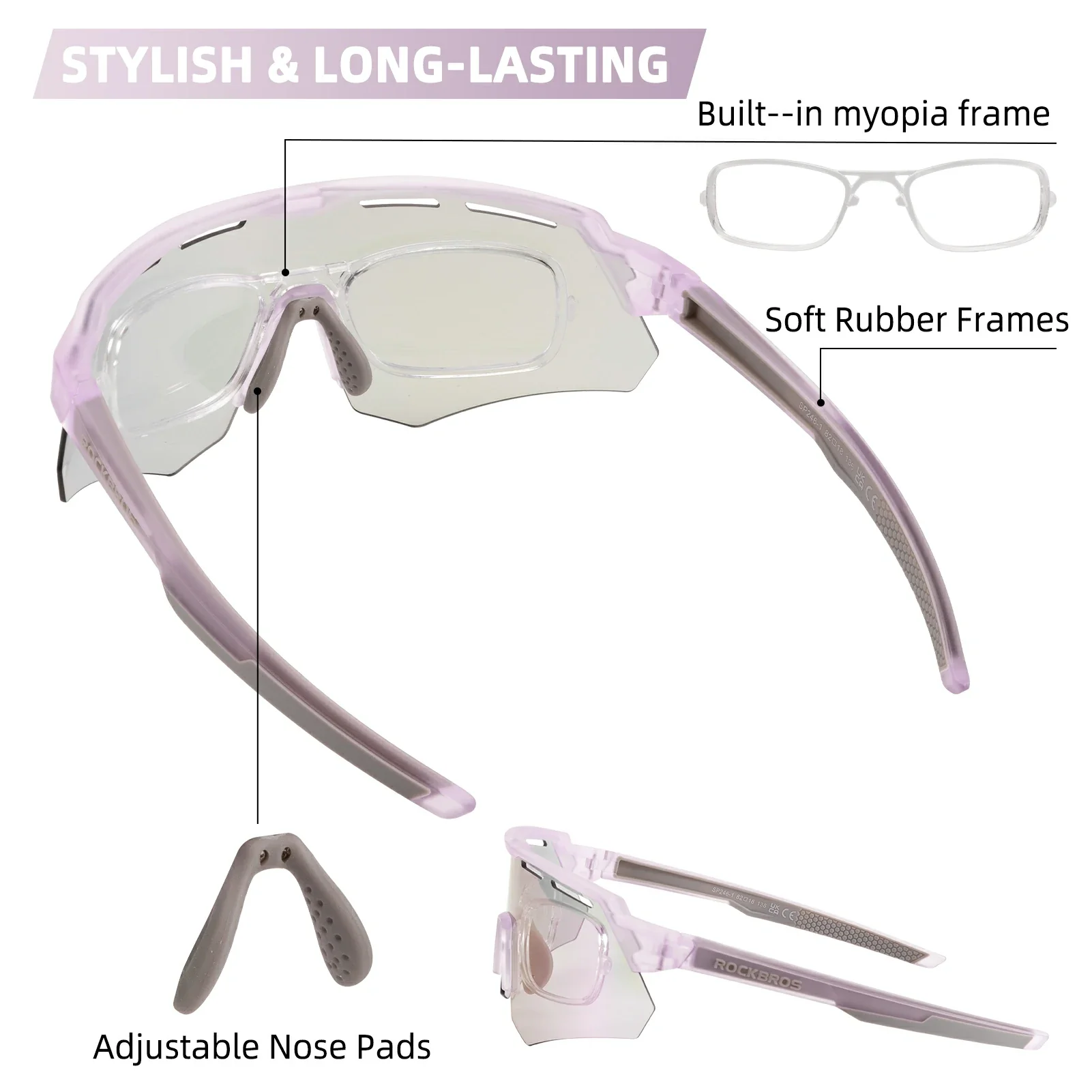 Fahrradbrille Photochromatisch Unisex 9663fe577473