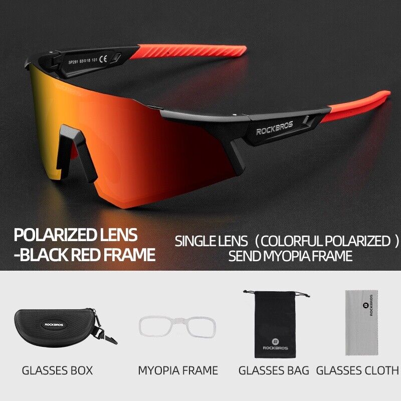 Fahrradbrille Polarisierte Sportbrille UV400 3daeb695c3a3